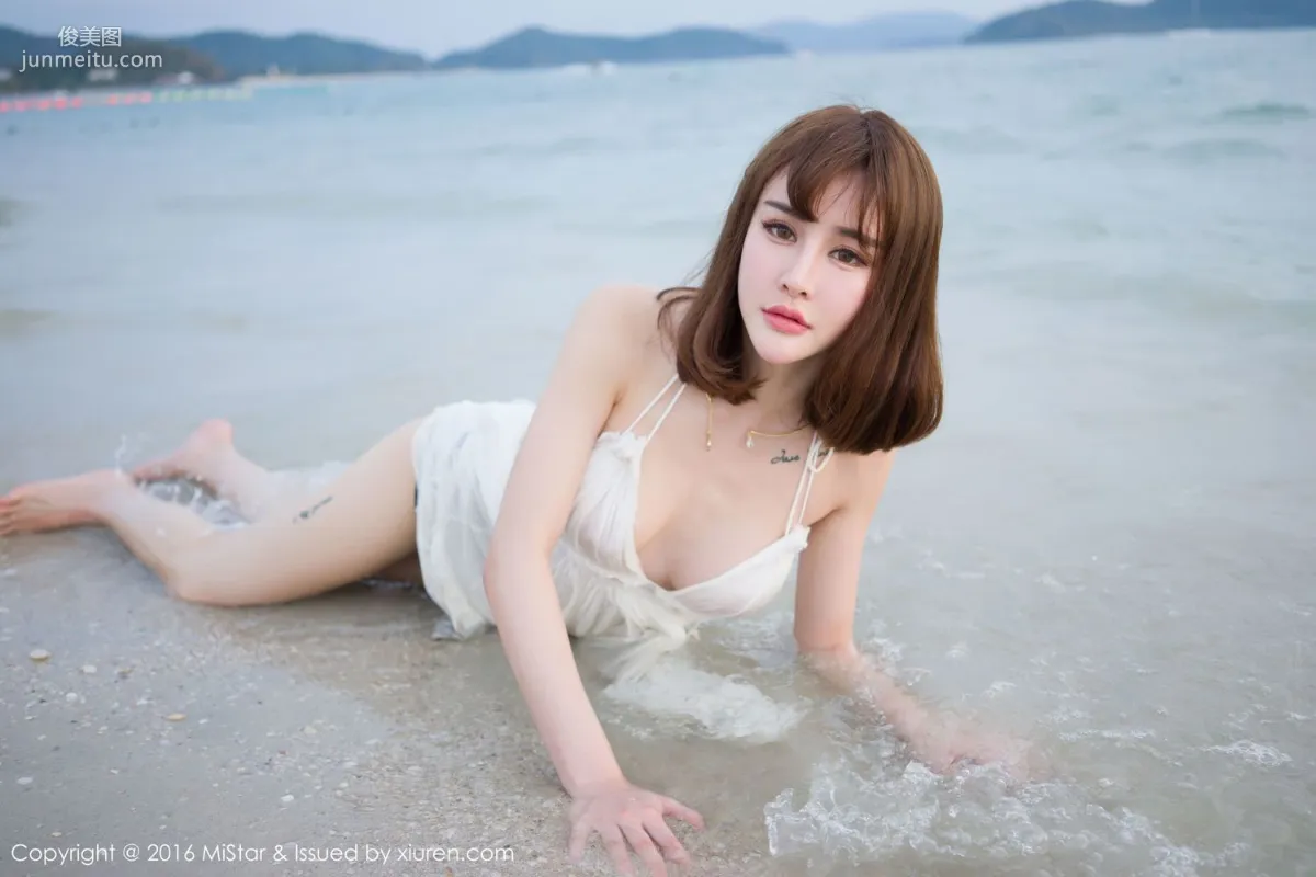 Cheryl青樹《海灘濕身+比基尼》 [魅妍社MiStar] Vol.110 寫真集 29