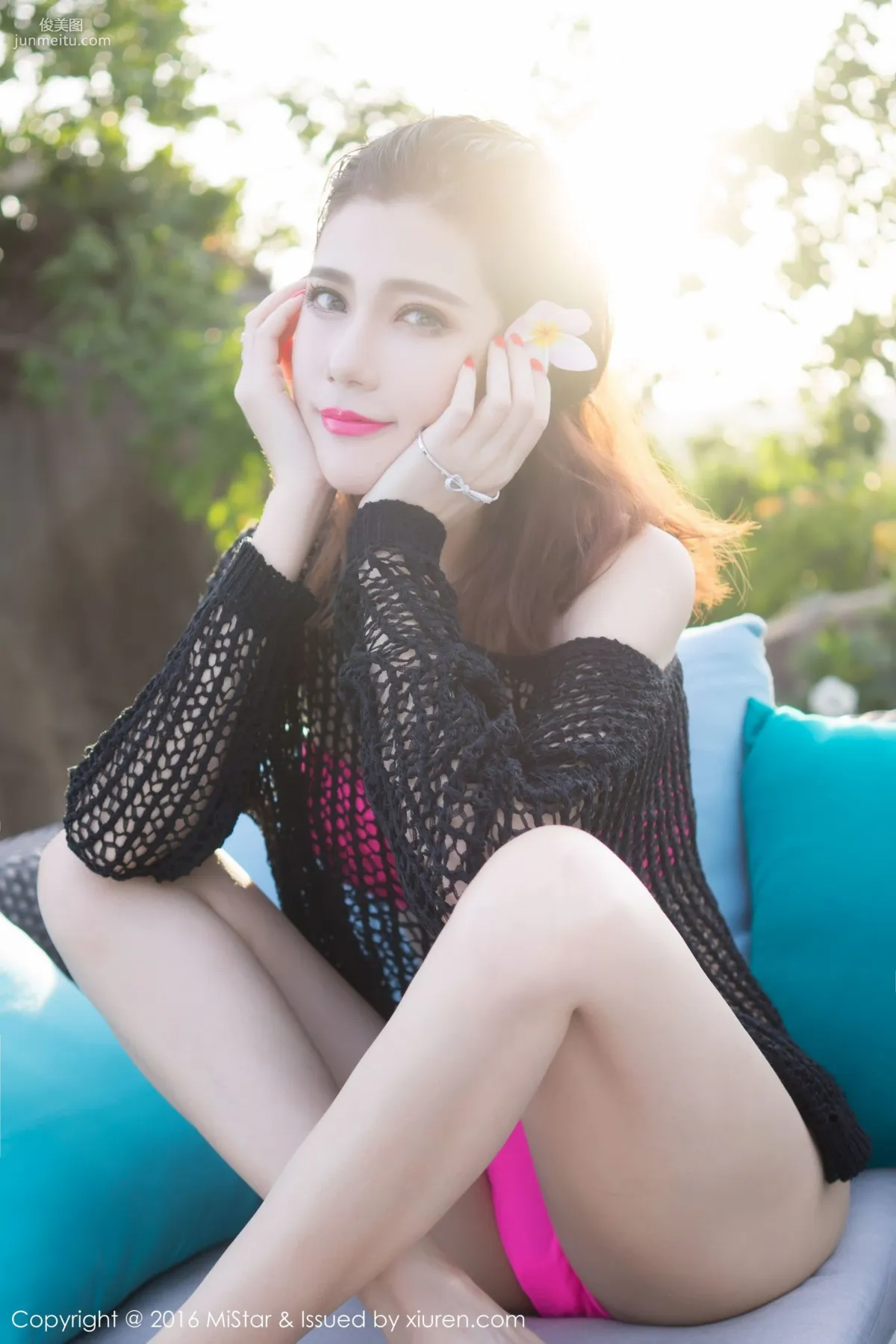 Sandy Chen Tianyang, Sometimes Elegant and Beautiful, Sometimes Sexy and Charming, Sometimes Beautiful and Fresh [MiStar] Vol.136 Photo Set photo 49