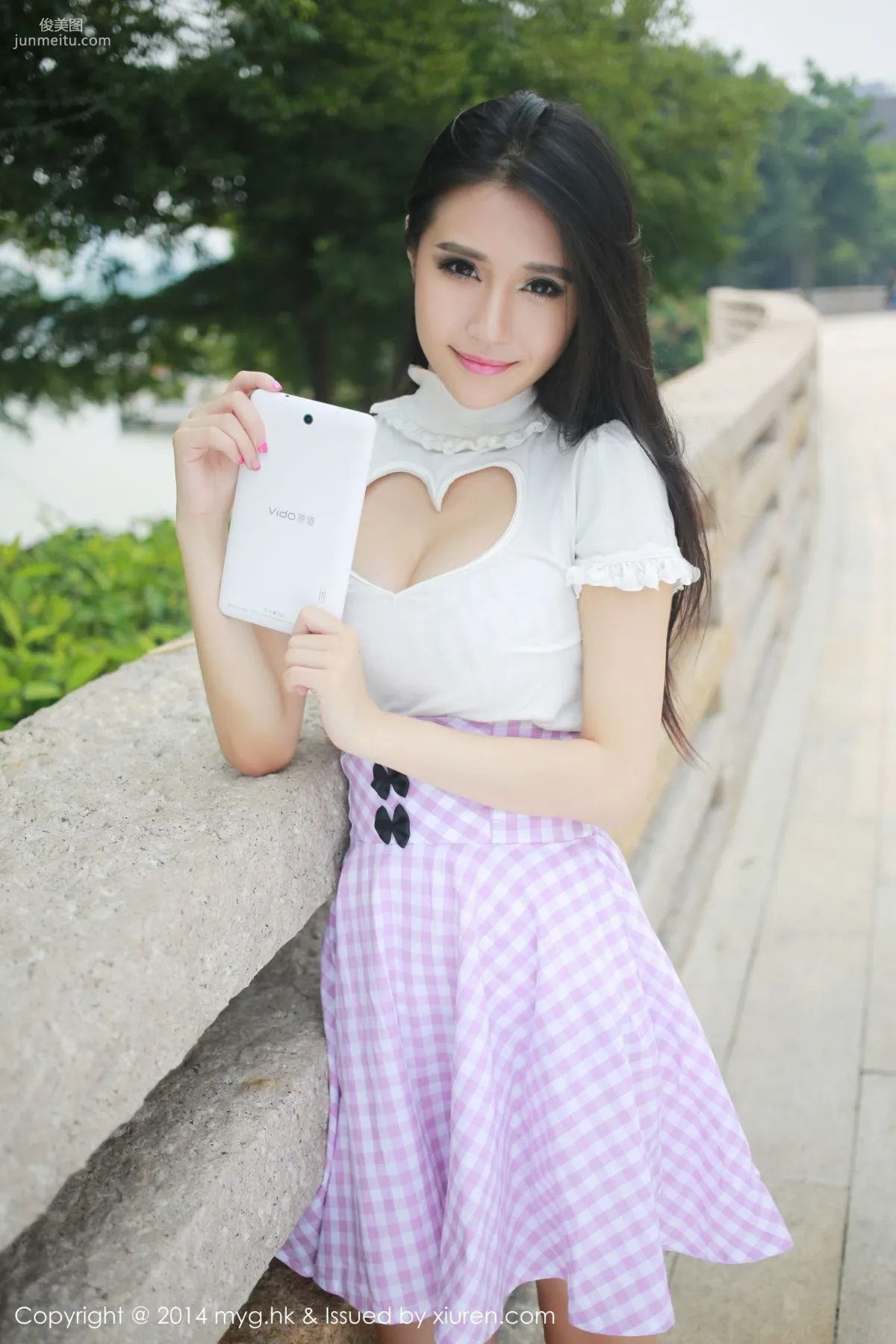 Miss Yu AYU 'Street Snap Super Short Skirt + Cute Lingerie' [MyGirl] Vol.018 Photo Set photo 2