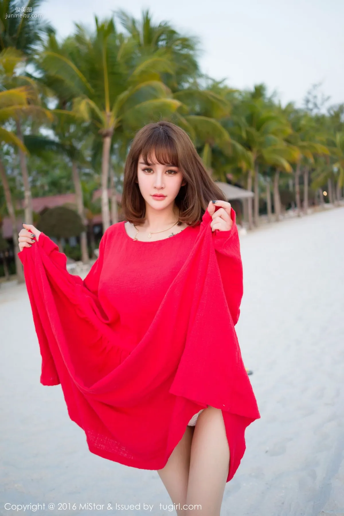 Cheryl Qingshu 'Sexy Bikini, Charming Bathrobe, Fresh Long Dress' [MiStar] Vol.102 Photo Set photo 50