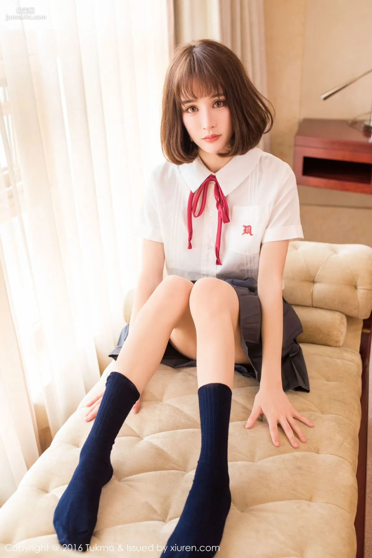 Cheryl Qingshu, Student Uniform Series [Tukmo] Vol.093 Photo Set photo 2