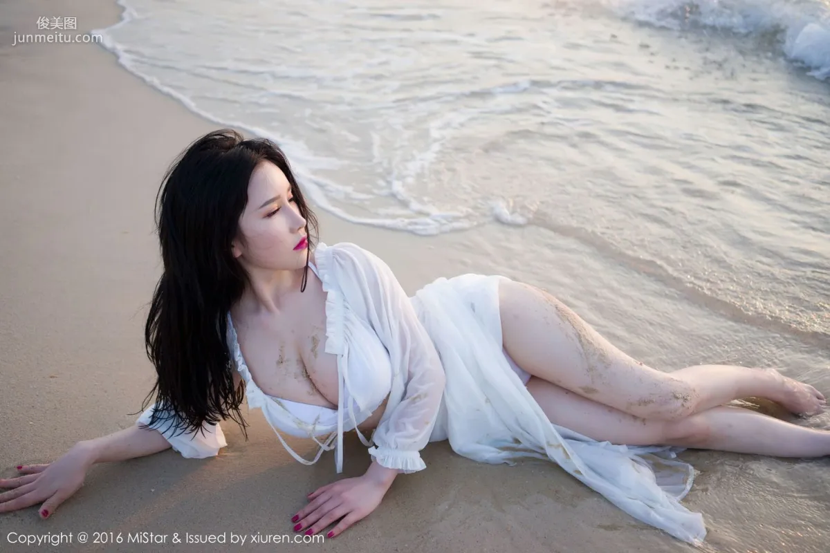 Yu Ji Una, Langkawi Travel Shoot, Beach Long Dress + Swimsuit [MiStar] Vol.106 Photo Set photo 13