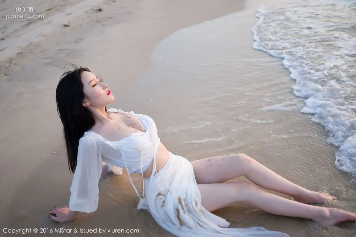 Yu Ji Una, Langkawi Travel Shoot, Beach Long Dress + Swimsuit [MiStar] Vol.106 Photo Set photo 15