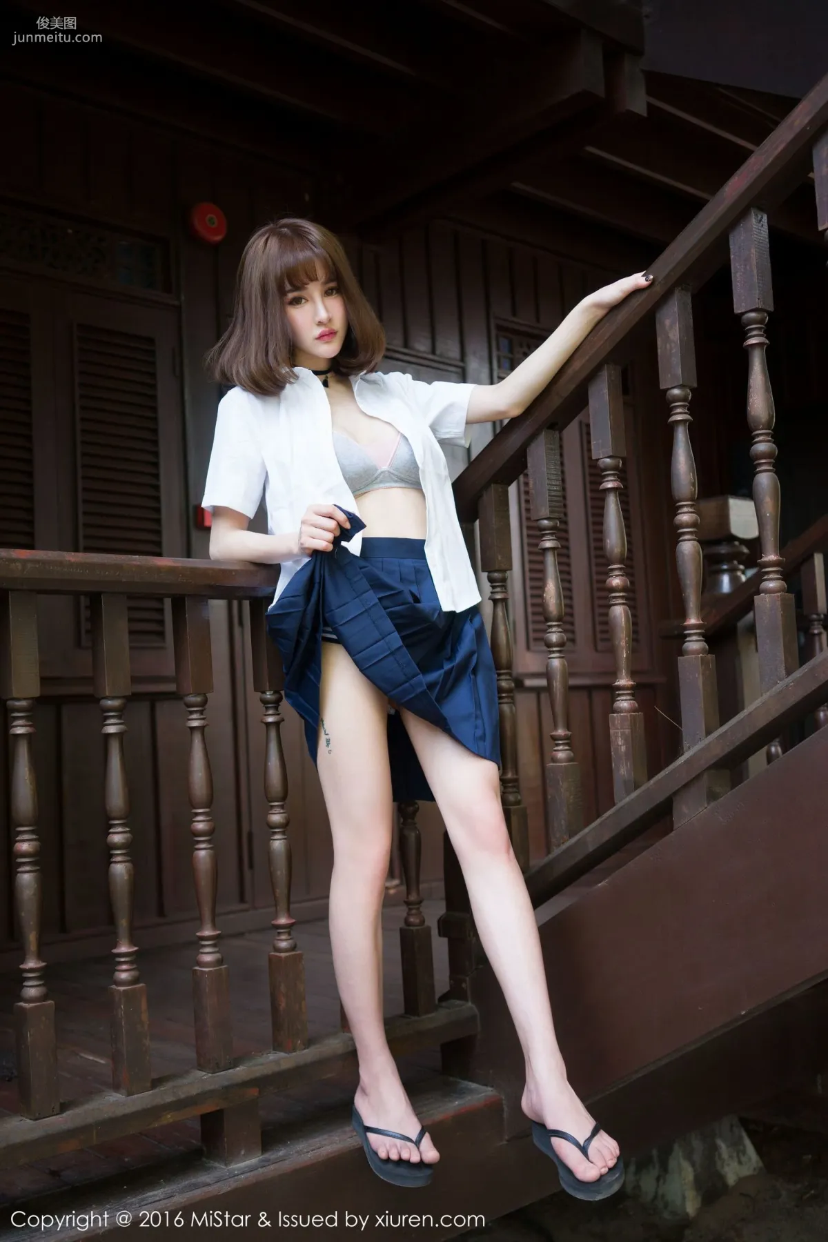 Cheryl Qingshu Langkawi Travel Shoot Bikini + School Uniform [MiStar] Vol.076 Photo Set photo 32