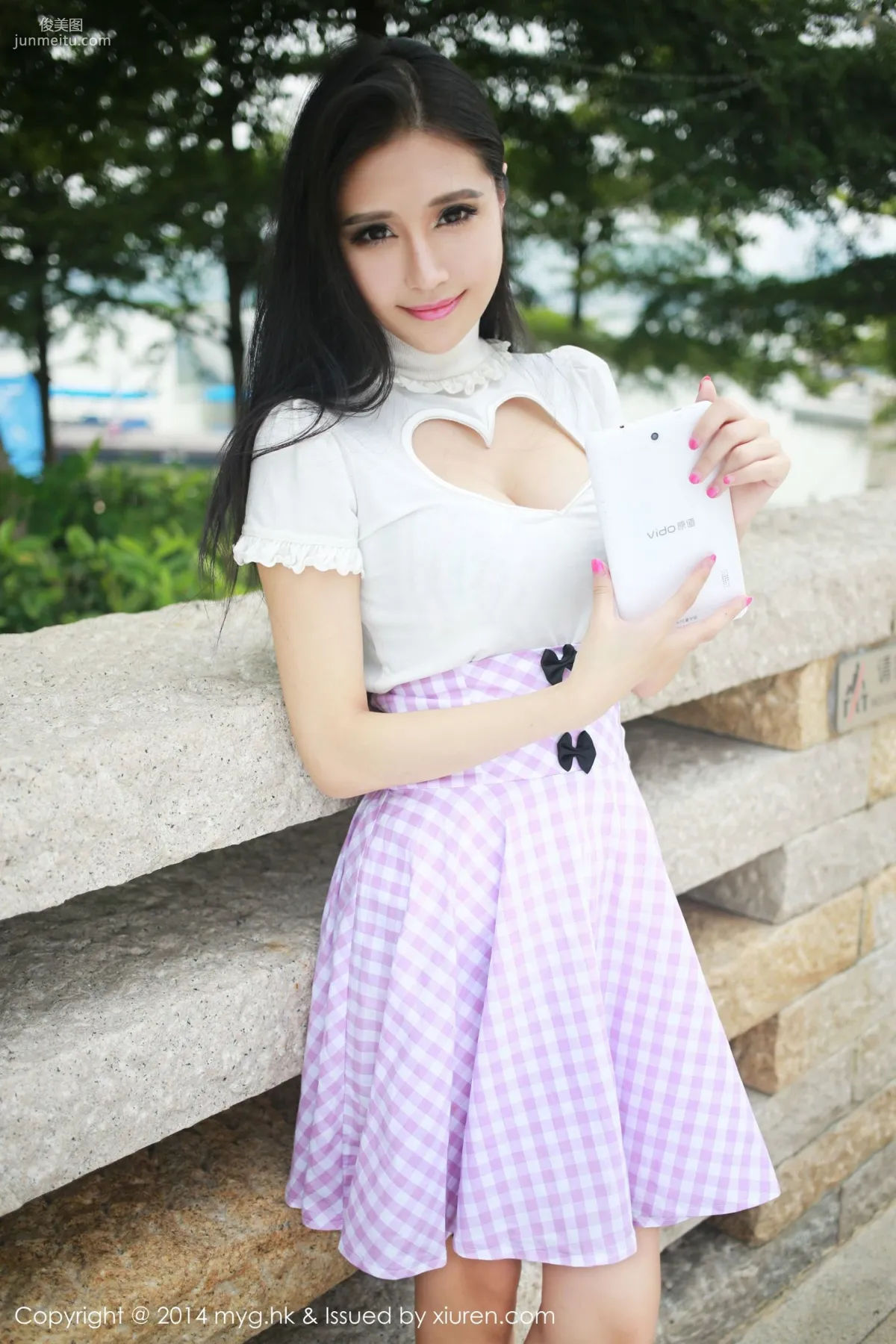 Miss Yu AYU 'Street Snap Super Short Skirt + Cute Lingerie' [MyGirl] Vol.018 Photo Set photo 6