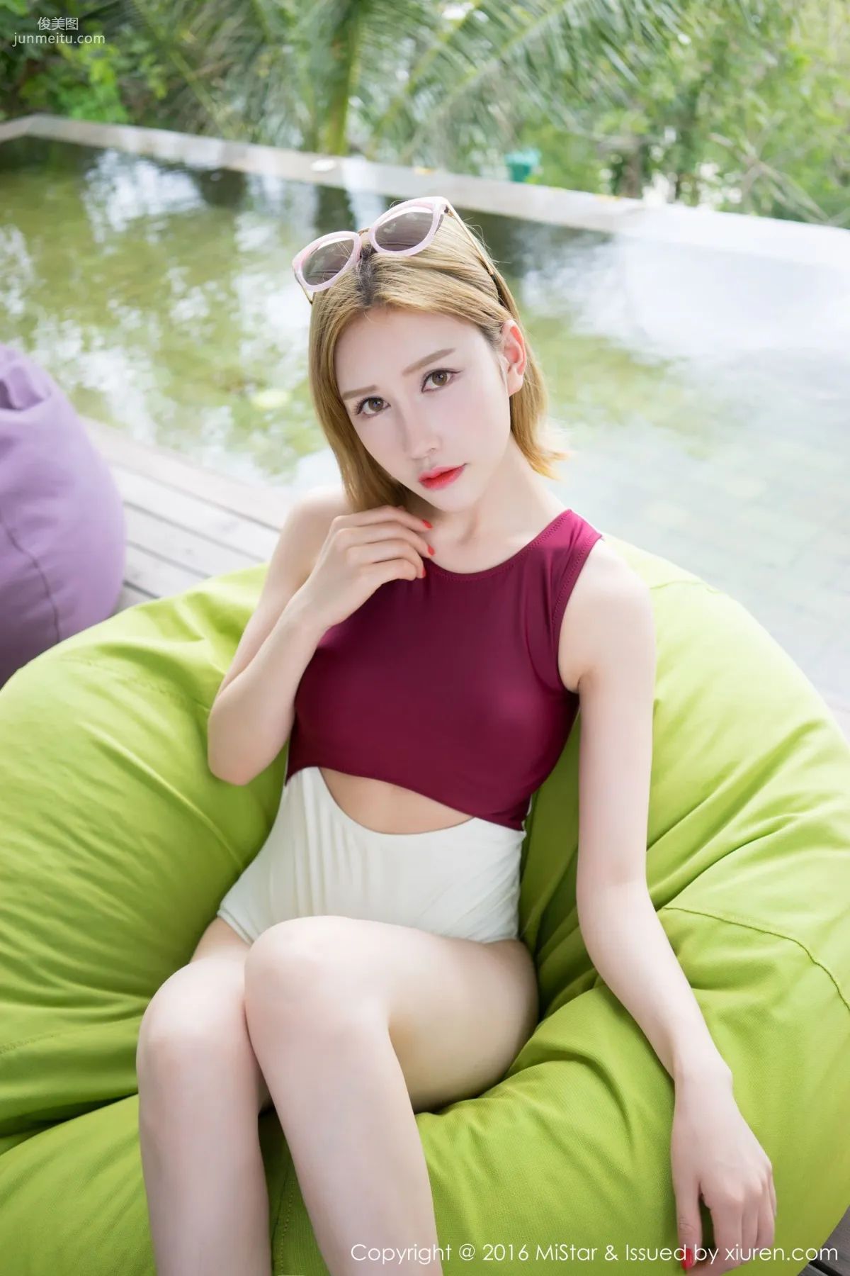 于姬Una《2套長裙+2套泳裝》 [魅妍社MiStar] Vol.117 寫真集 36