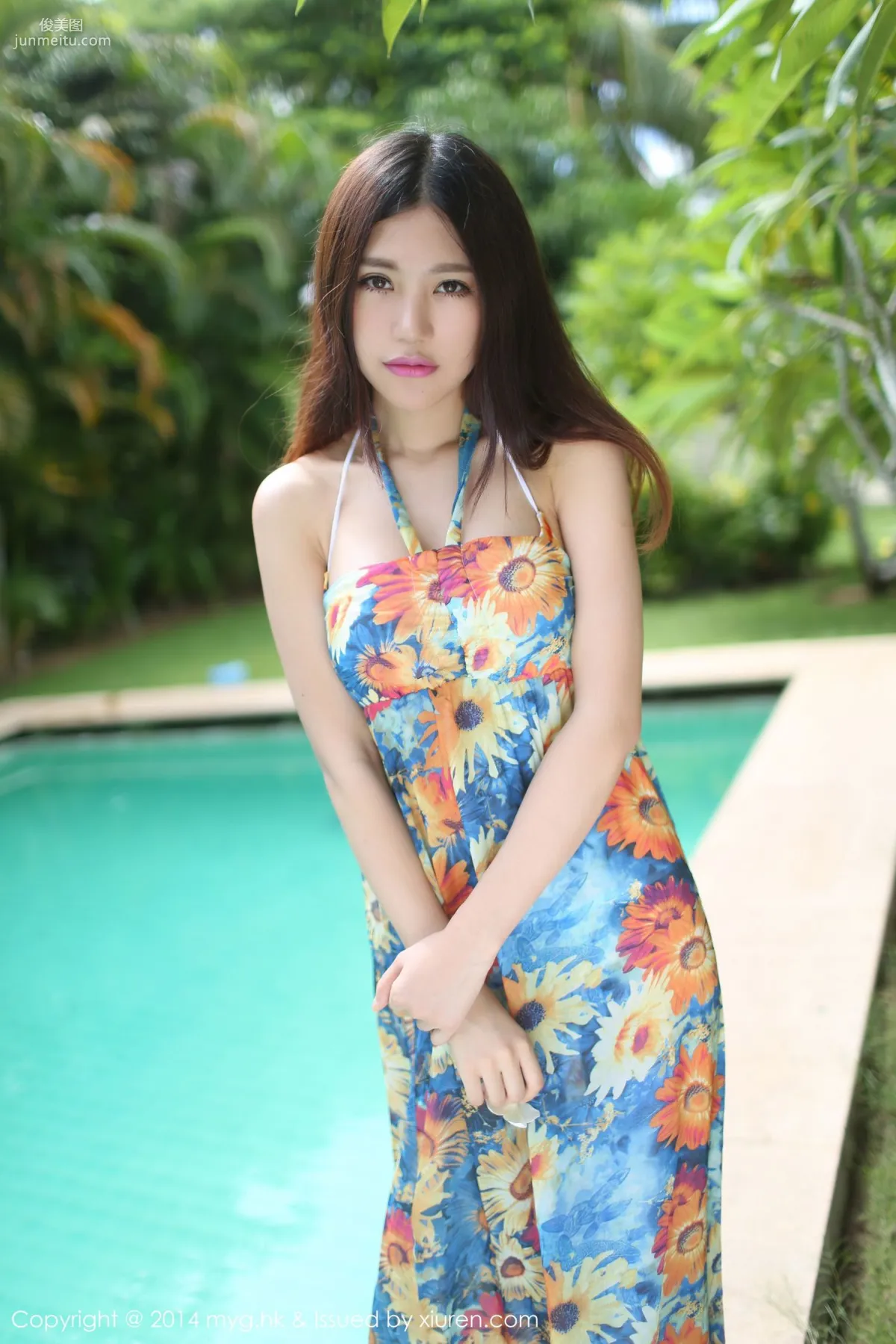 Qi Lijia Sanya Travel Shoot 2 Bikini Sets + Long Skirt [MyGirl] Vol.057 Photo Set photo 49