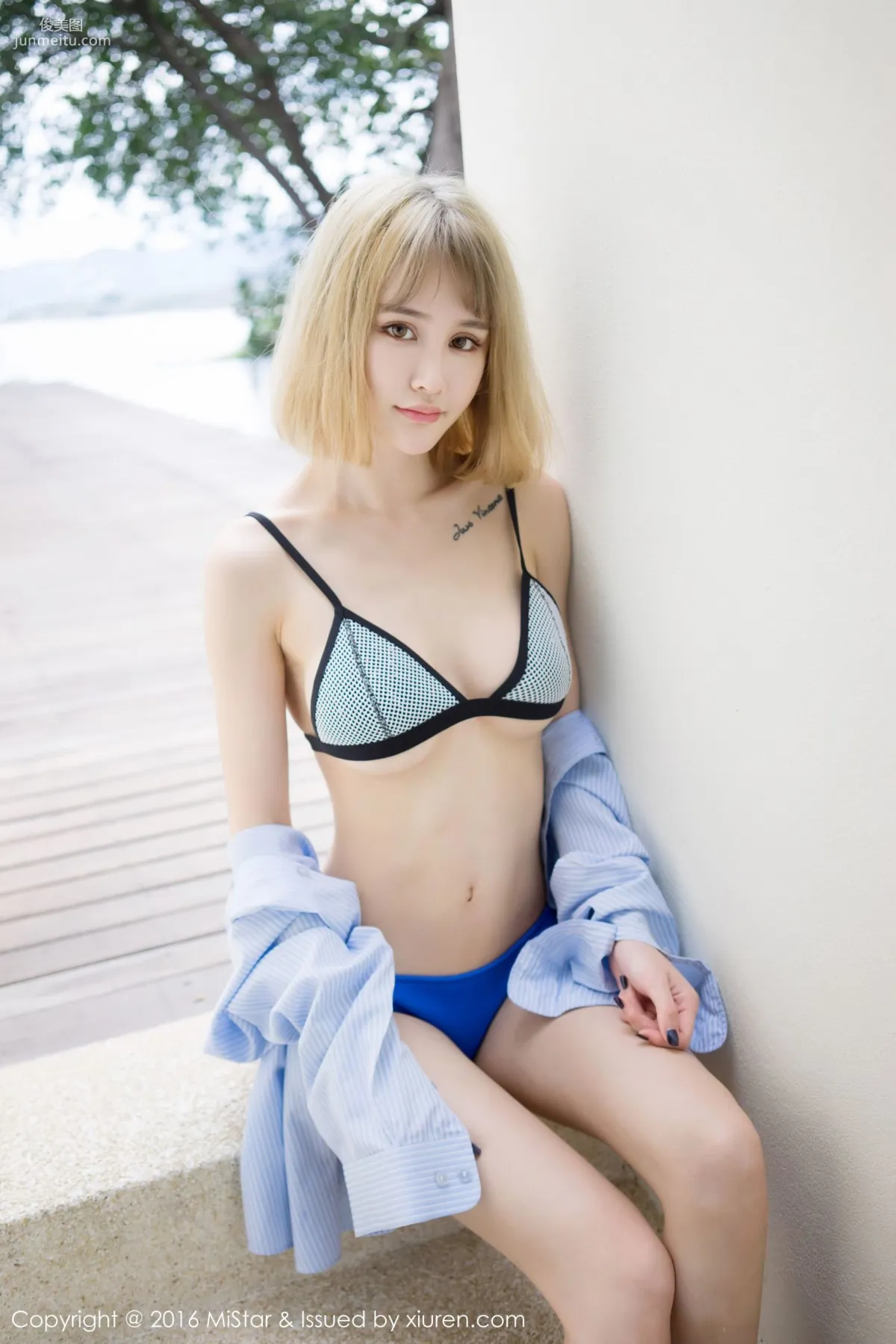 Cheryl Qingshu Koh Samui Travel Shoot Fresh Bikini + Shirt Series [MiStar] Vol.118 Photo Set photo 39