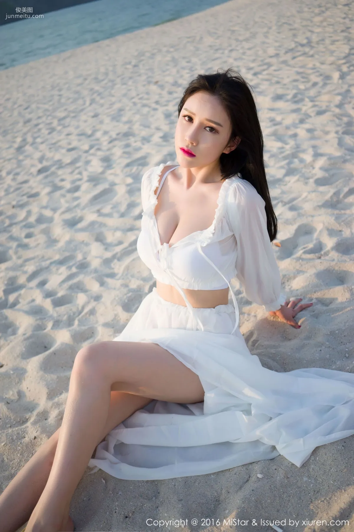 Yu Ji Una, Langkawi Travel Shoot, Beach Long Dress + Swimsuit [MiStar] Vol.106 Photo Set photo 2
