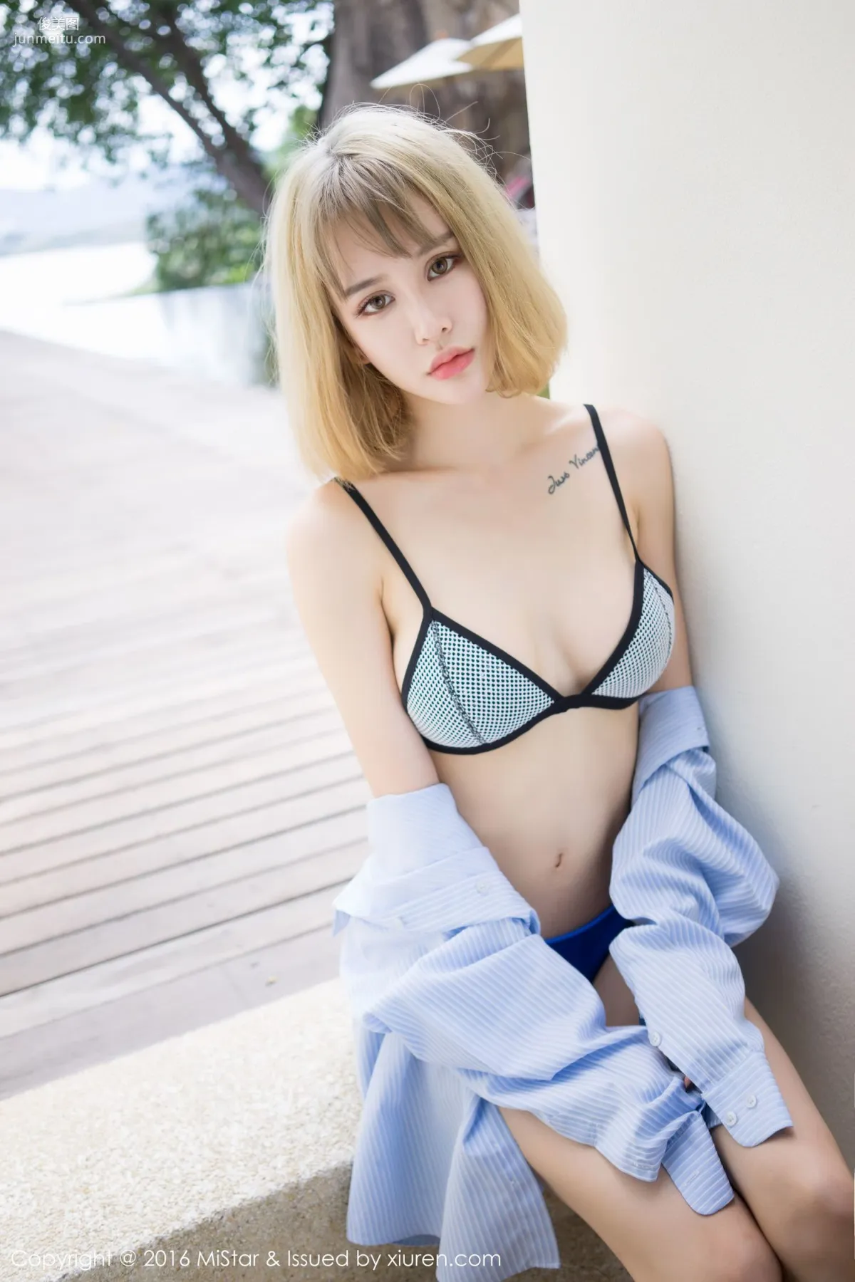 Cheryl Qingshu Koh Samui Travel Shoot Fresh Bikini + Shirt Series [MiStar] Vol.118 Photo Set photo 32