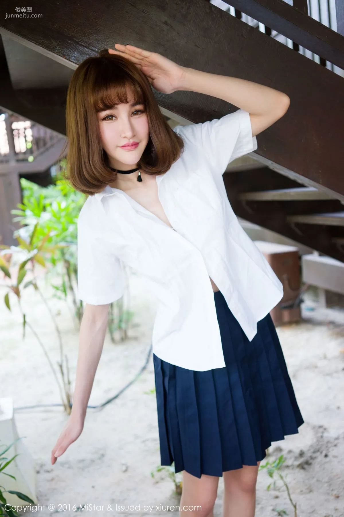 Cheryl Qingshu Langkawi Travel Shoot Bikini + School Uniform [MiStar] Vol.076 Photo Set photo 11