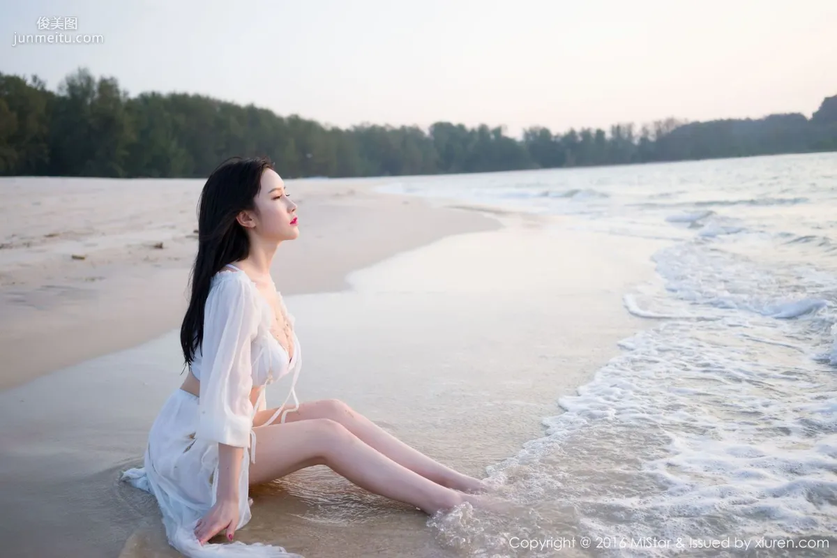 Yu Ji Una, Langkawi Travel Shoot, Beach Long Dress + Swimsuit [MiStar] Vol.106 Photo Set photo 16