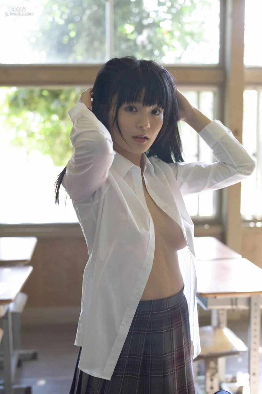 Mizuki Hoshina, Inside the Beautiful Girl's Uniform [WPB-net] No.151 Photo Set photo 5