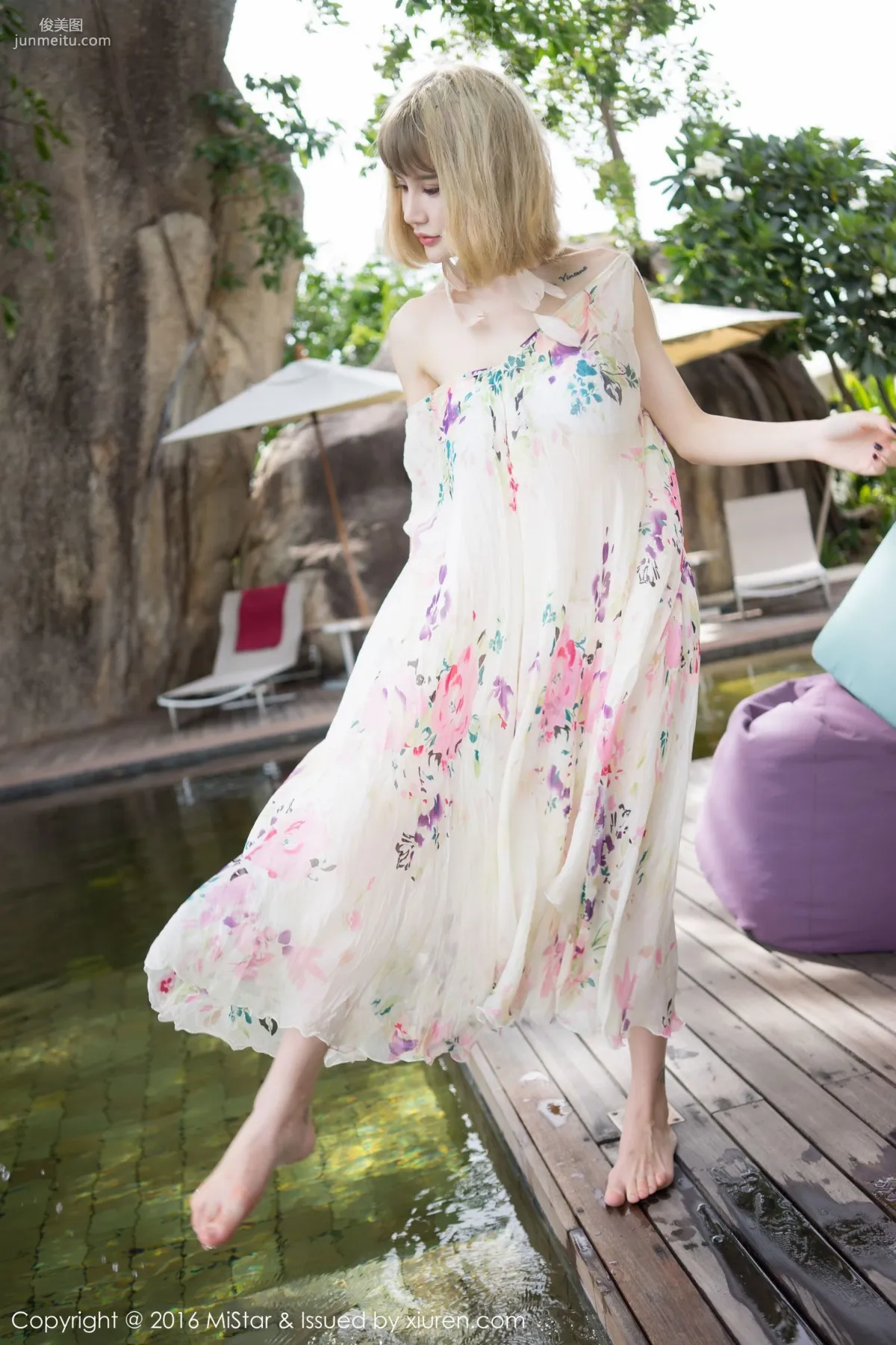 Cheryl Qingshu, Sexy Leopard Print Slip Dress + Elegant Long Skirt [MiStar] Vol.131 Photo Set photo 24