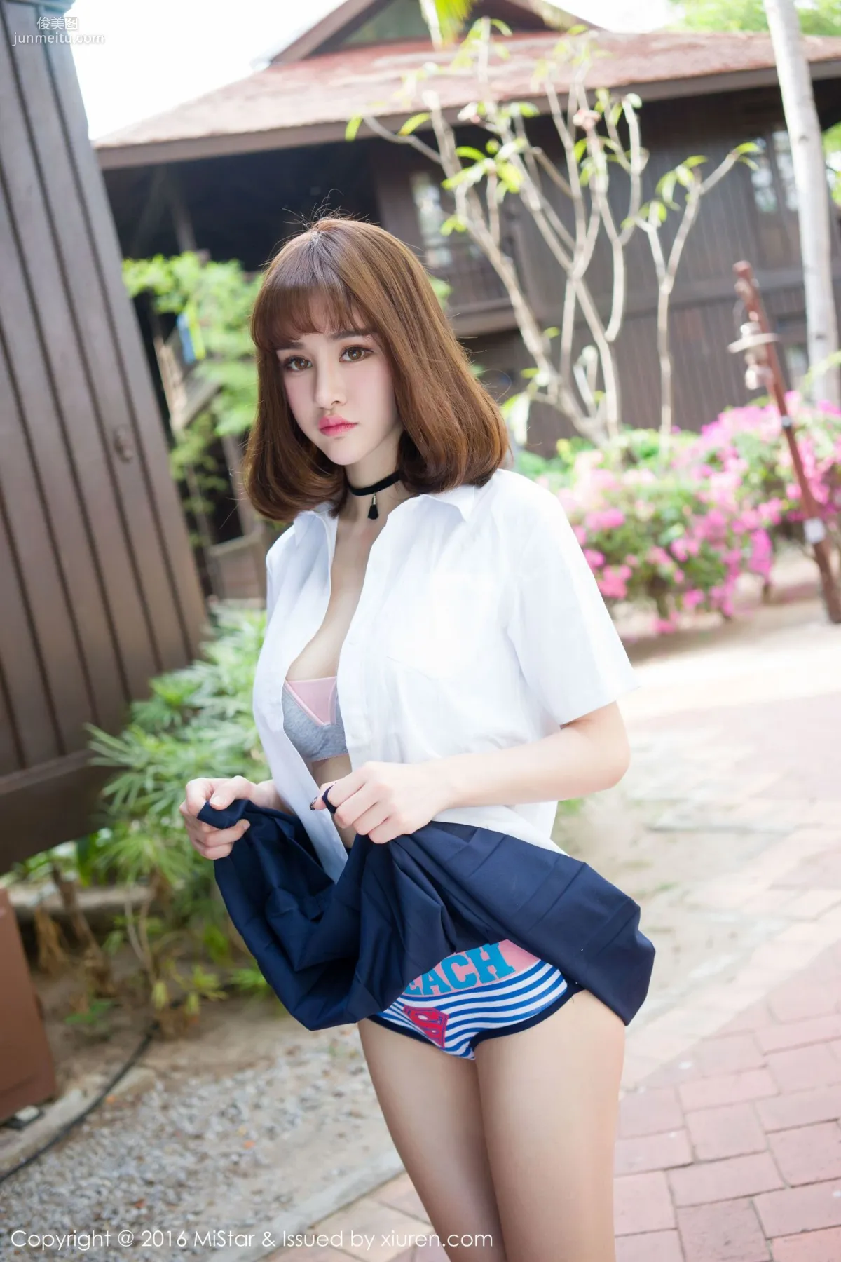 Cheryl Qingshu Langkawi Travel Shoot Bikini + School Uniform [MiStar] Vol.076 Photo Set photo 36