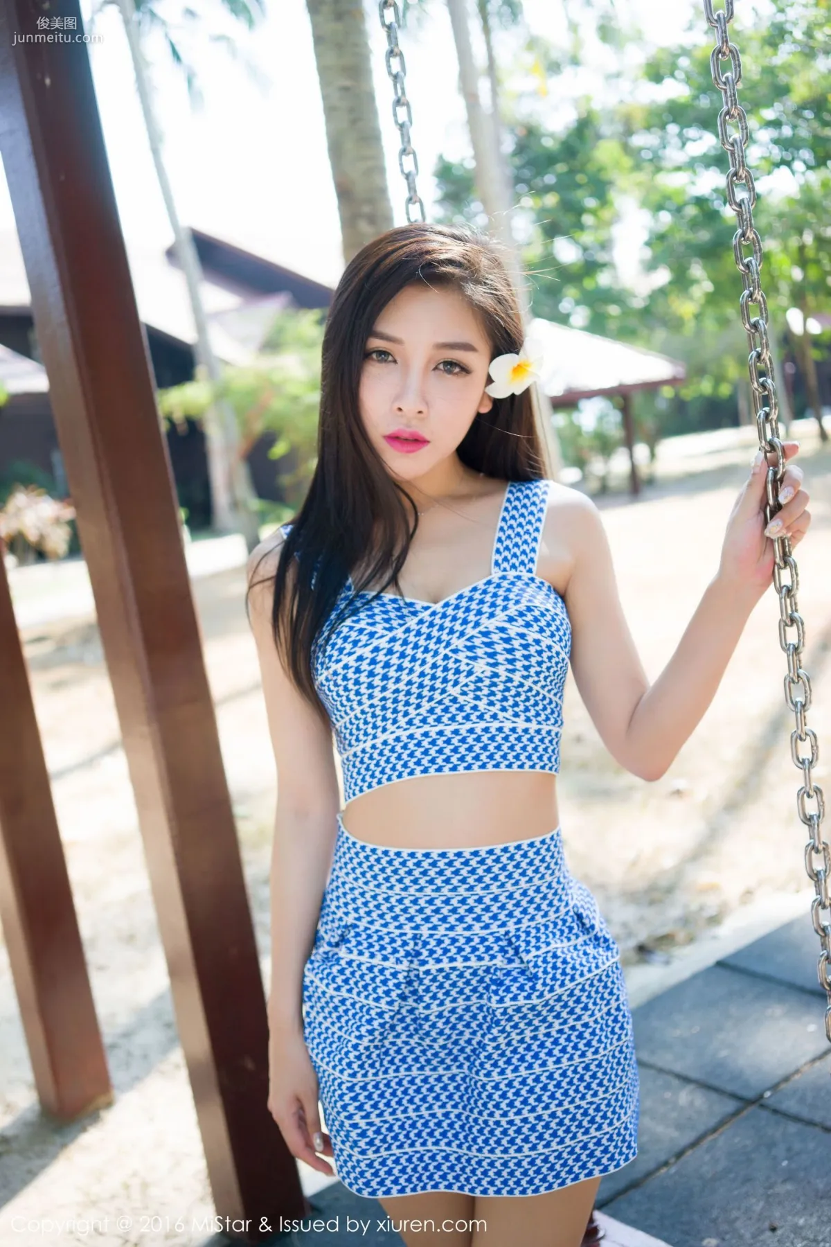 Dai Xiaowei, Curves Bikini + Fresh Little Short Skirt [MiStar] Vol.138 Photo Set photo 58