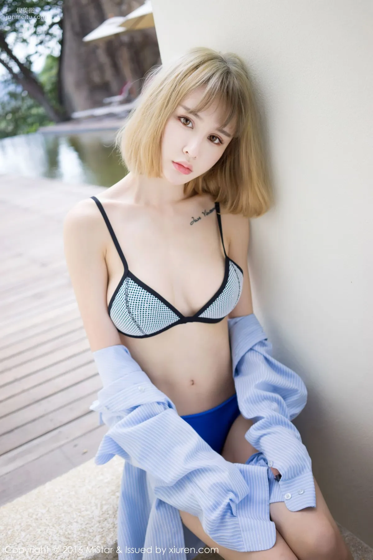 Cheryl Qingshu Koh Samui Travel Shoot Fresh Bikini + Shirt Series [MiStar] Vol.118 Photo Set photo 31