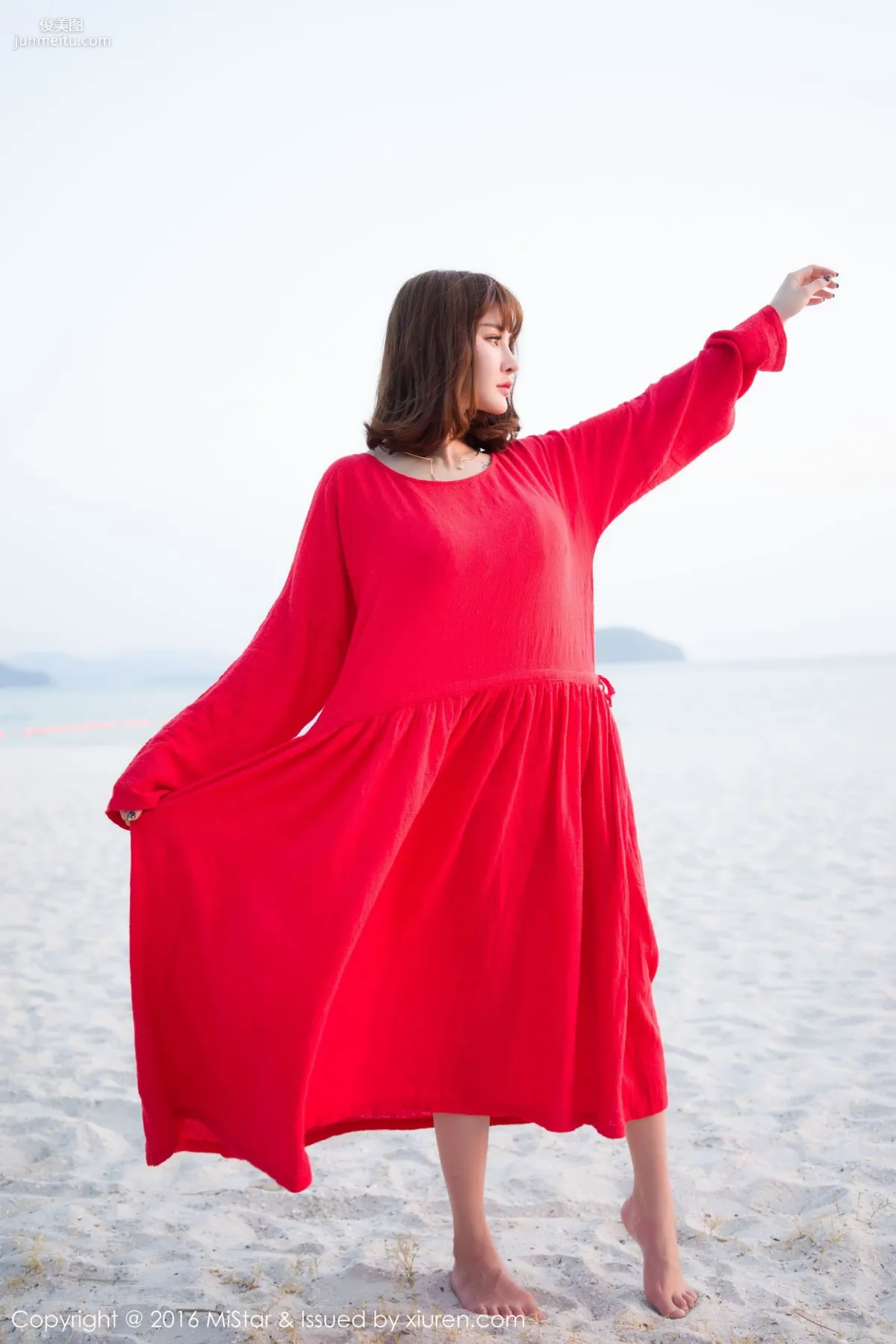 Cheryl Qingshu 'Sexy Bikini, Charming Bathrobe, Fresh Long Dress' [MiStar] Vol.102 Photo Set photo 43
