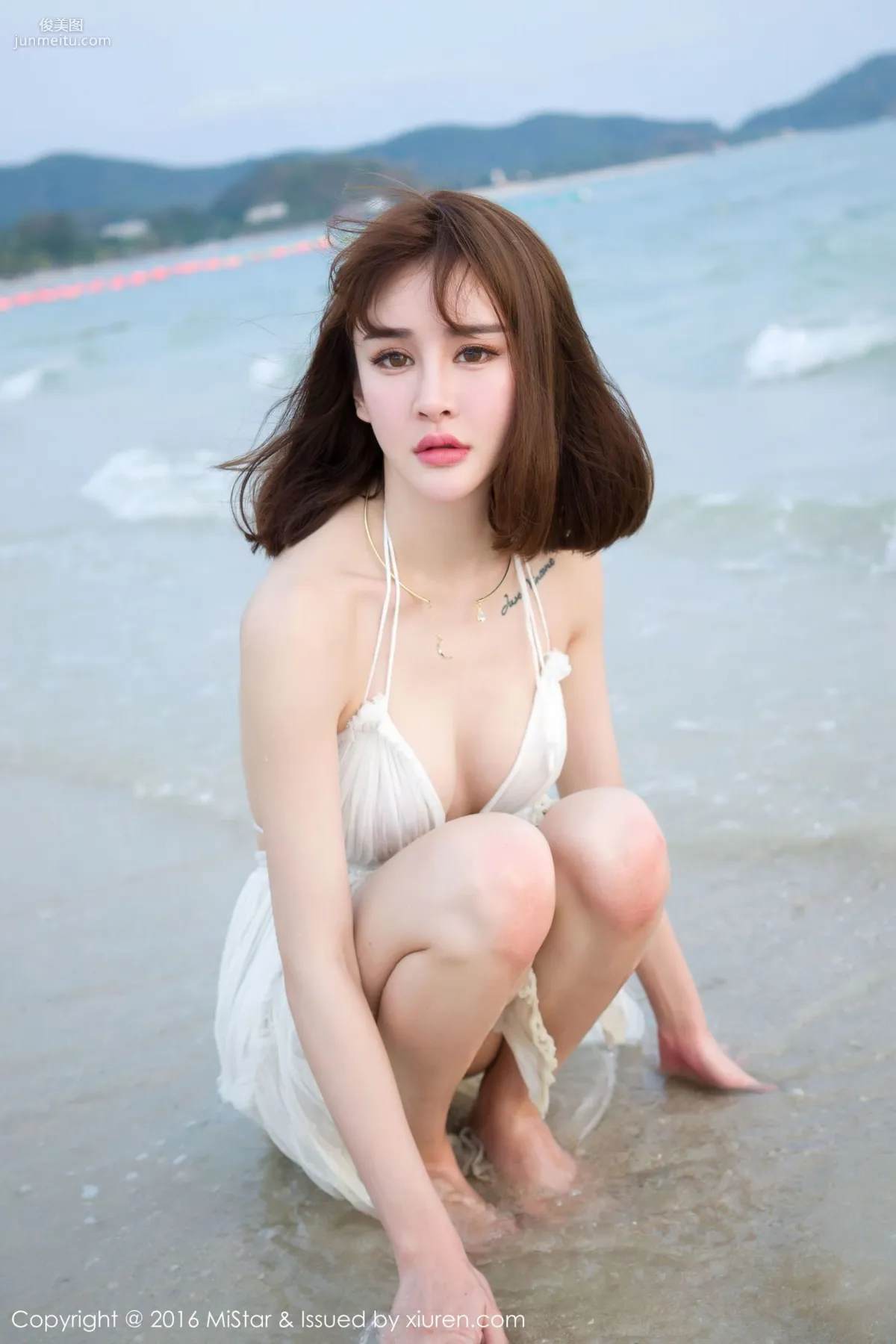 Cheryl青樹《海灘濕身+比基尼》 [魅妍社MiStar] Vol.110 寫真集 32