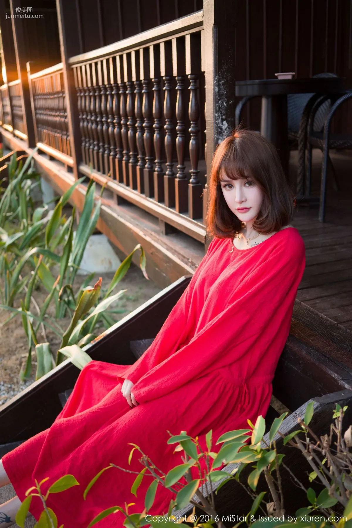 Cheryl Qingshu 'Sexy Bikini, Charming Bathrobe, Fresh Long Dress' [MiStar] Vol.102 Photo Set photo 39