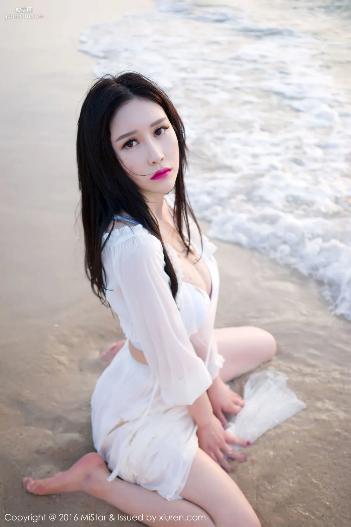 Yu Ji Una, Langkawi Travel Shoot, Beach Long Dress + Swimsuit [MiStar] Vol.106 Photo Set photo 20