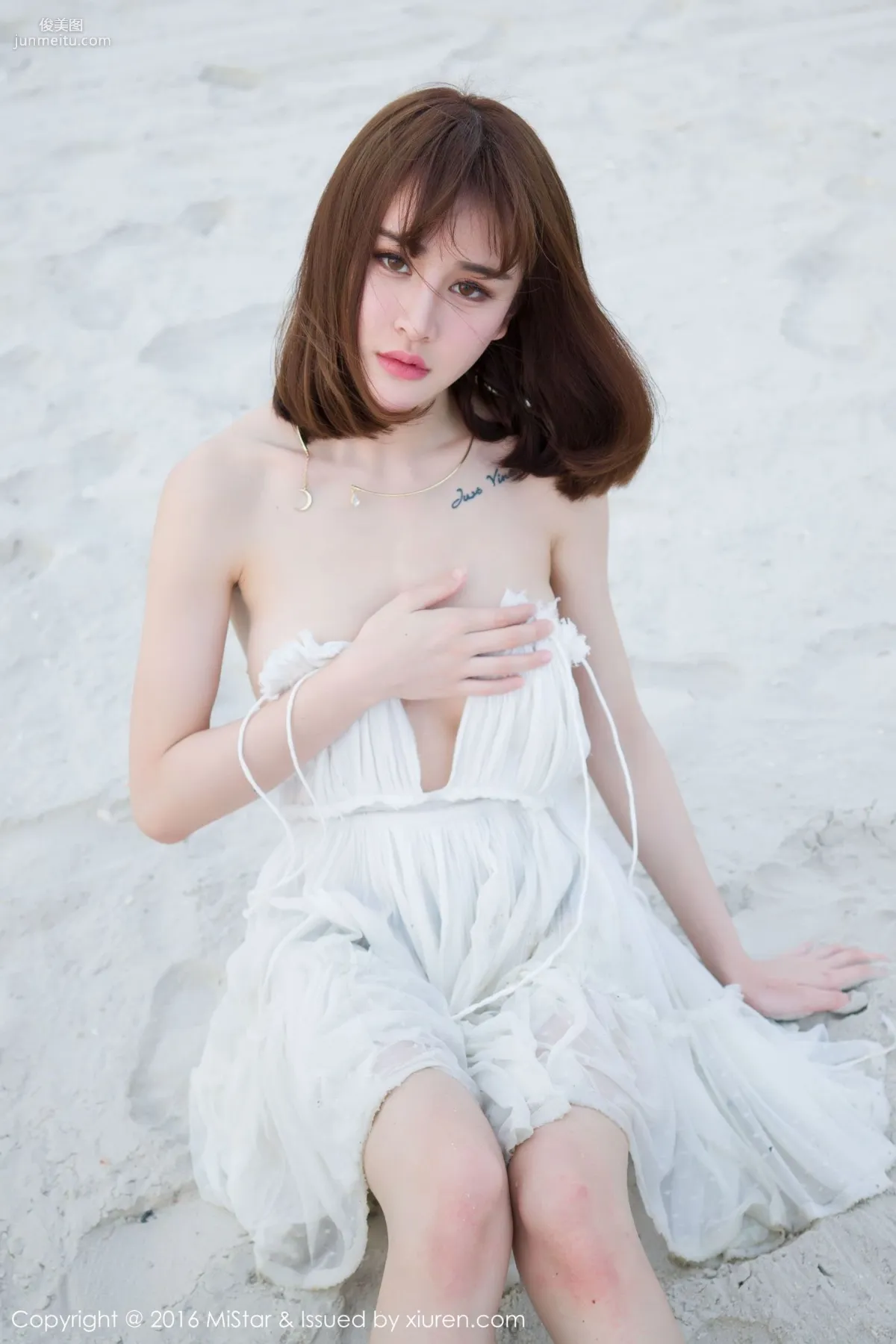 Cheryl青樹《海灘濕身+比基尼》 [魅妍社MiStar] Vol.110 寫真集 41