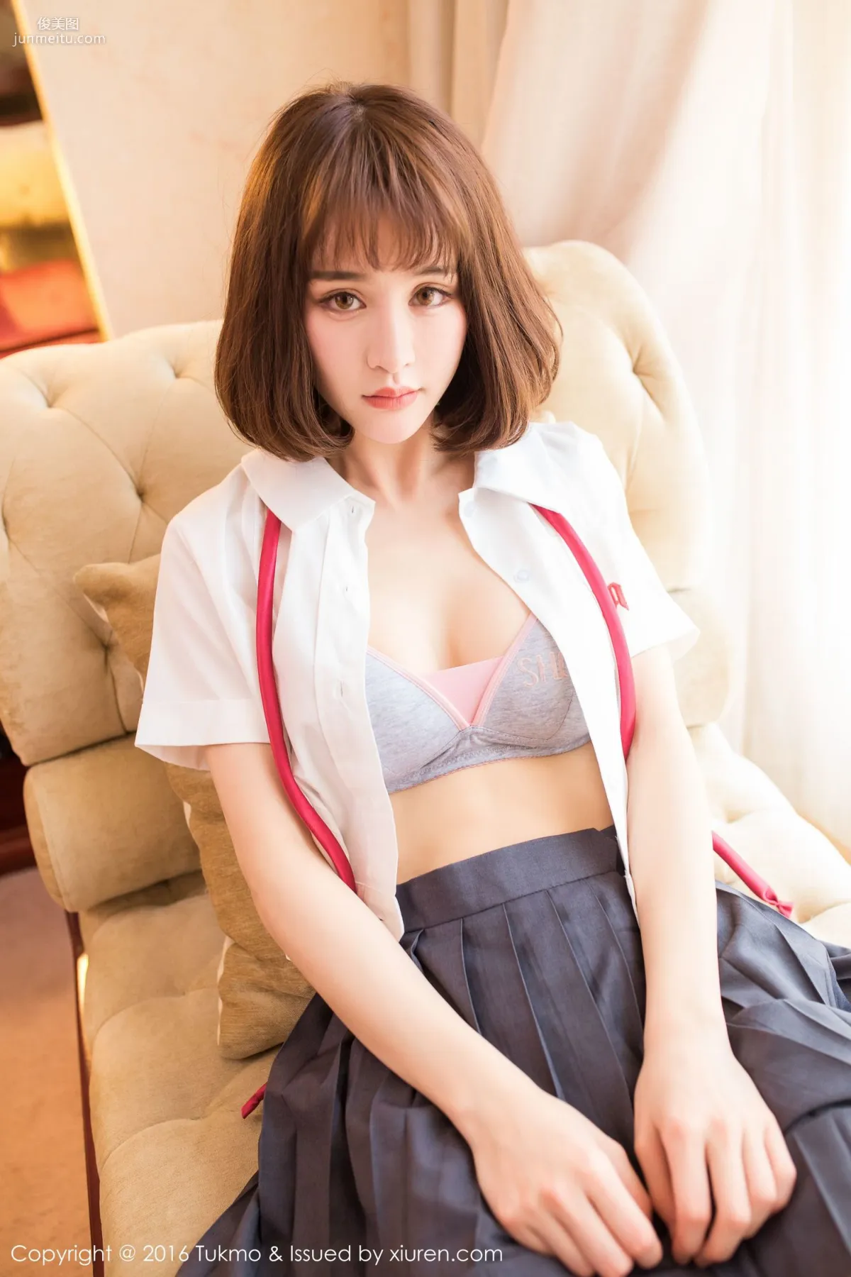 Cheryl Qingshu, Student Uniform Series [Tukmo] Vol.093 Photo Set photo 5