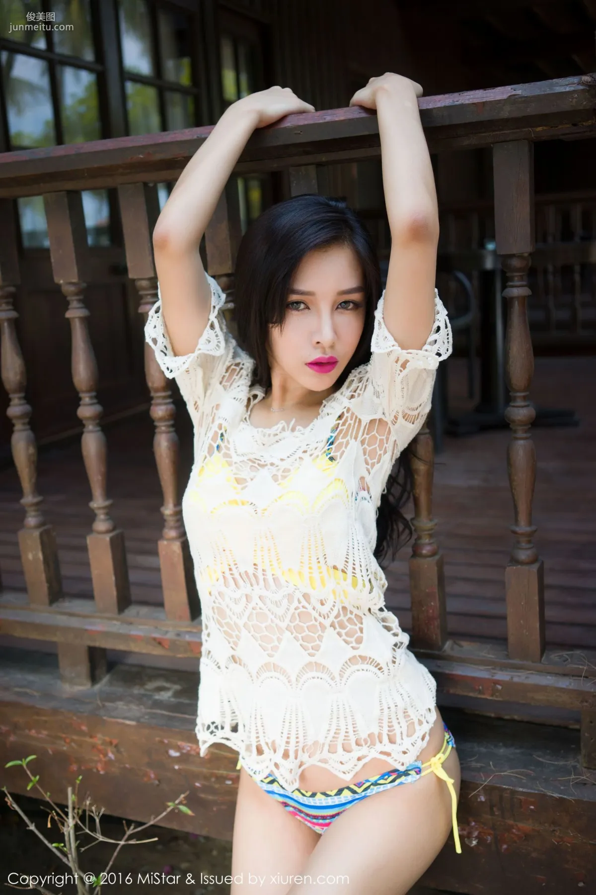 Dai Xiaowei, Curves Bikini + Fresh Little Short Skirt [MiStar] Vol.138 Photo Set photo 18