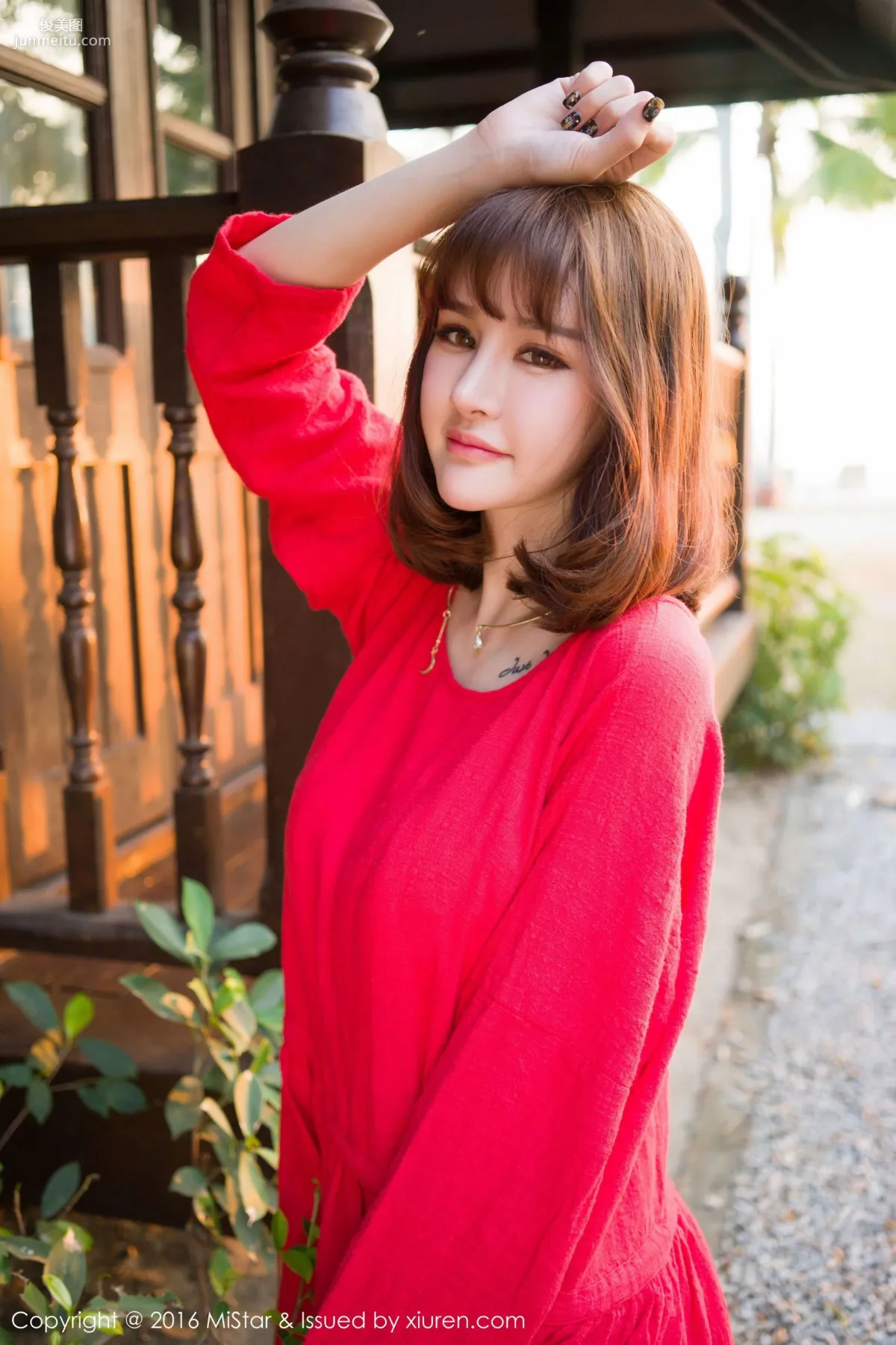 Cheryl Qingshu 'Sexy Bikini, Charming Bathrobe, Fresh Long Dress' [MiStar] Vol.102 Photo Set photo 38