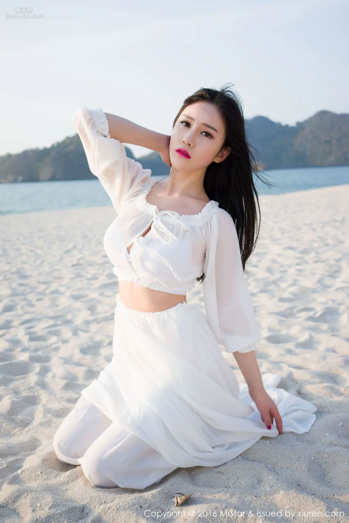 Yu Ji Una, Langkawi Travel Shoot, Beach Long Dress + Swimsuit [MiStar] Vol.106 Photo Set photo 1