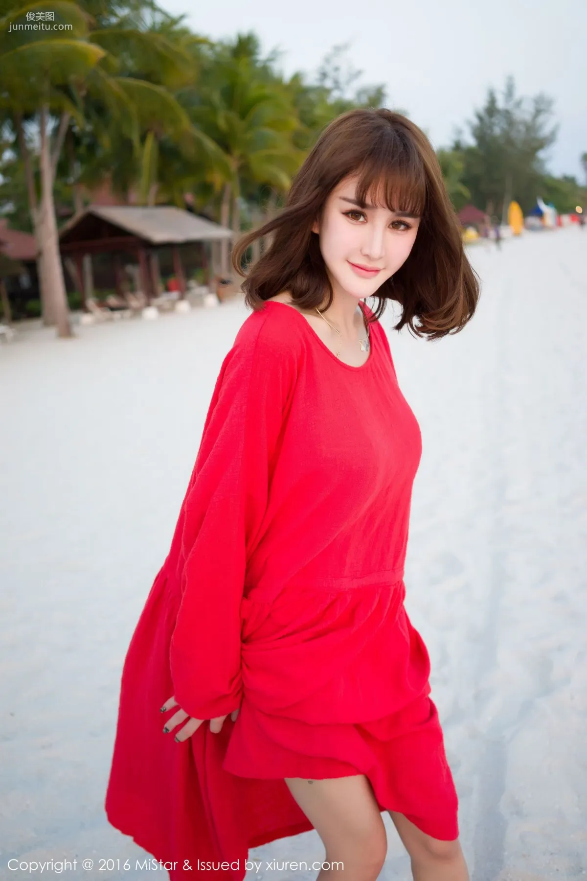 Cheryl Qingshu 'Sexy Bikini, Charming Bathrobe, Fresh Long Dress' [MiStar] Vol.102 Photo Set photo 49