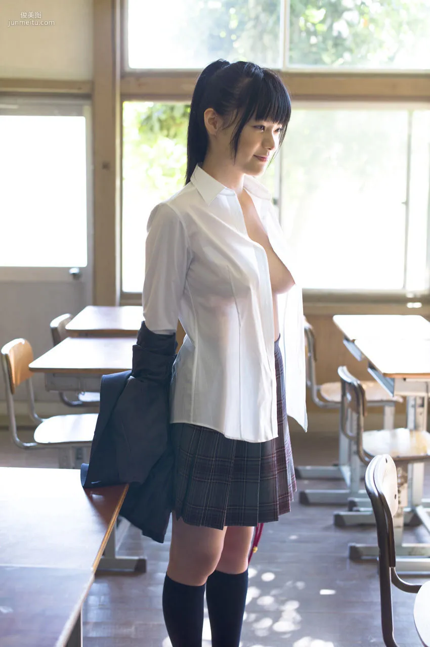 Mizuki Hoshina, Inside the Beautiful Girl's Uniform [WPB-net] No.151 Photo Set photo 122