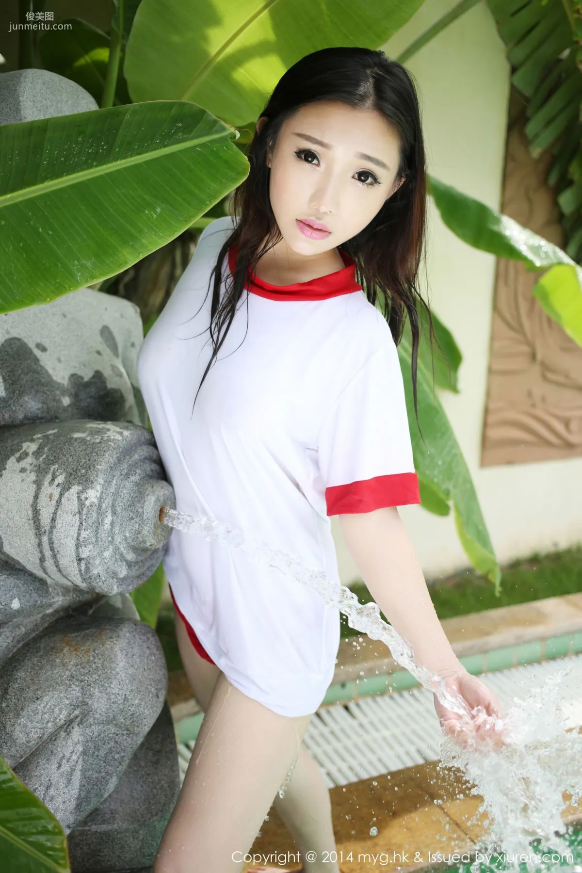 Anna Xu Ziqi 'Sanya Travel Shoot' Fresh Outdoor Shoot [MyGirl] Vol.044 Photo Set photo 48