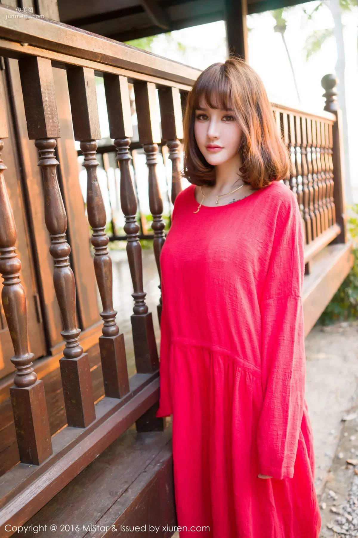 Cheryl Qingshu 'Sexy Bikini, Charming Bathrobe, Fresh Long Dress' [MiStar] Vol.102 Photo Set photo 36