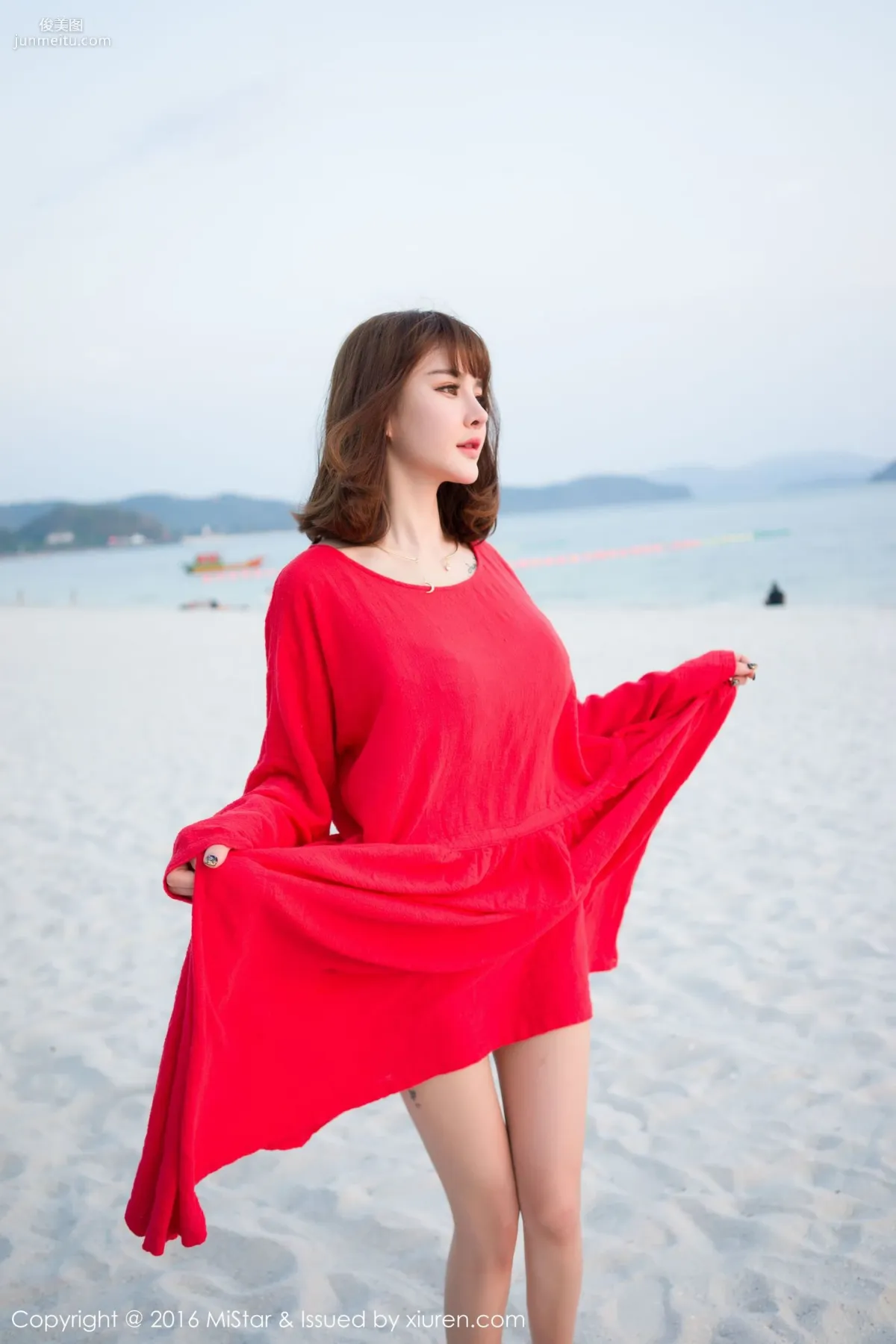 Cheryl Qingshu 'Sexy Bikini, Charming Bathrobe, Fresh Long Dress' [MiStar] Vol.102 Photo Set photo 46