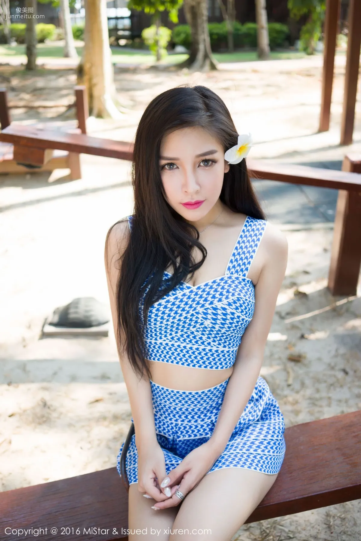 Dai Xiaowei, Curves Bikini + Fresh Little Short Skirt [MiStar] Vol.138 Photo Set photo 57
