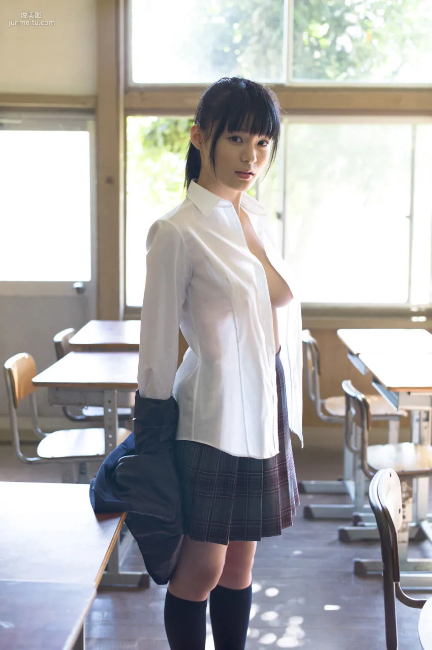 Mizuki Hoshina, Inside the Beautiful Girl's Uniform [WPB-net] No.151 Photo Set photo 123