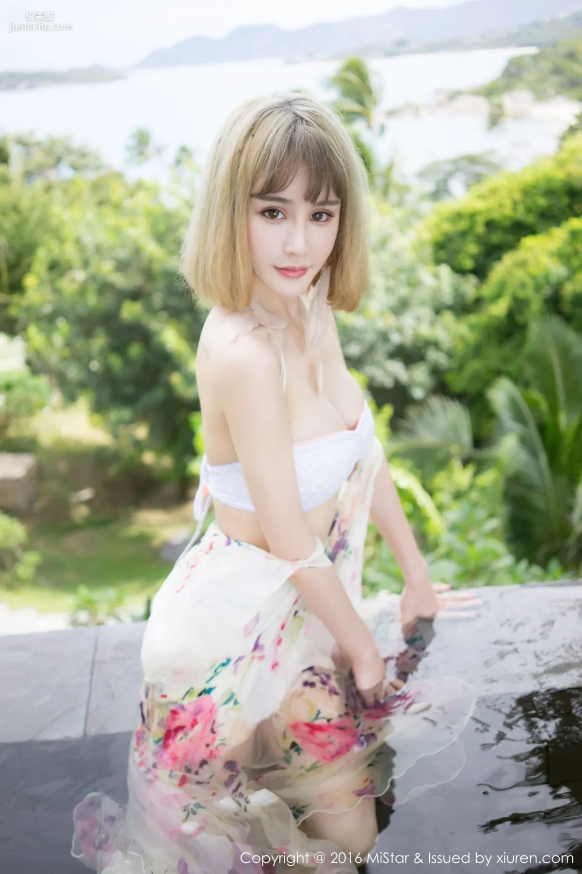 Cheryl Qingshu, Sexy Leopard Print Slip Dress + Elegant Long Skirt [MiStar] Vol.131 Photo Set photo 31