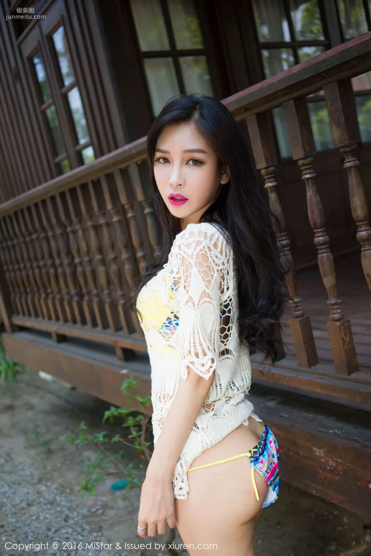 Dai Xiaowei, Curves Bikini + Fresh Little Short Skirt [MiStar] Vol.138 Photo Set photo 19