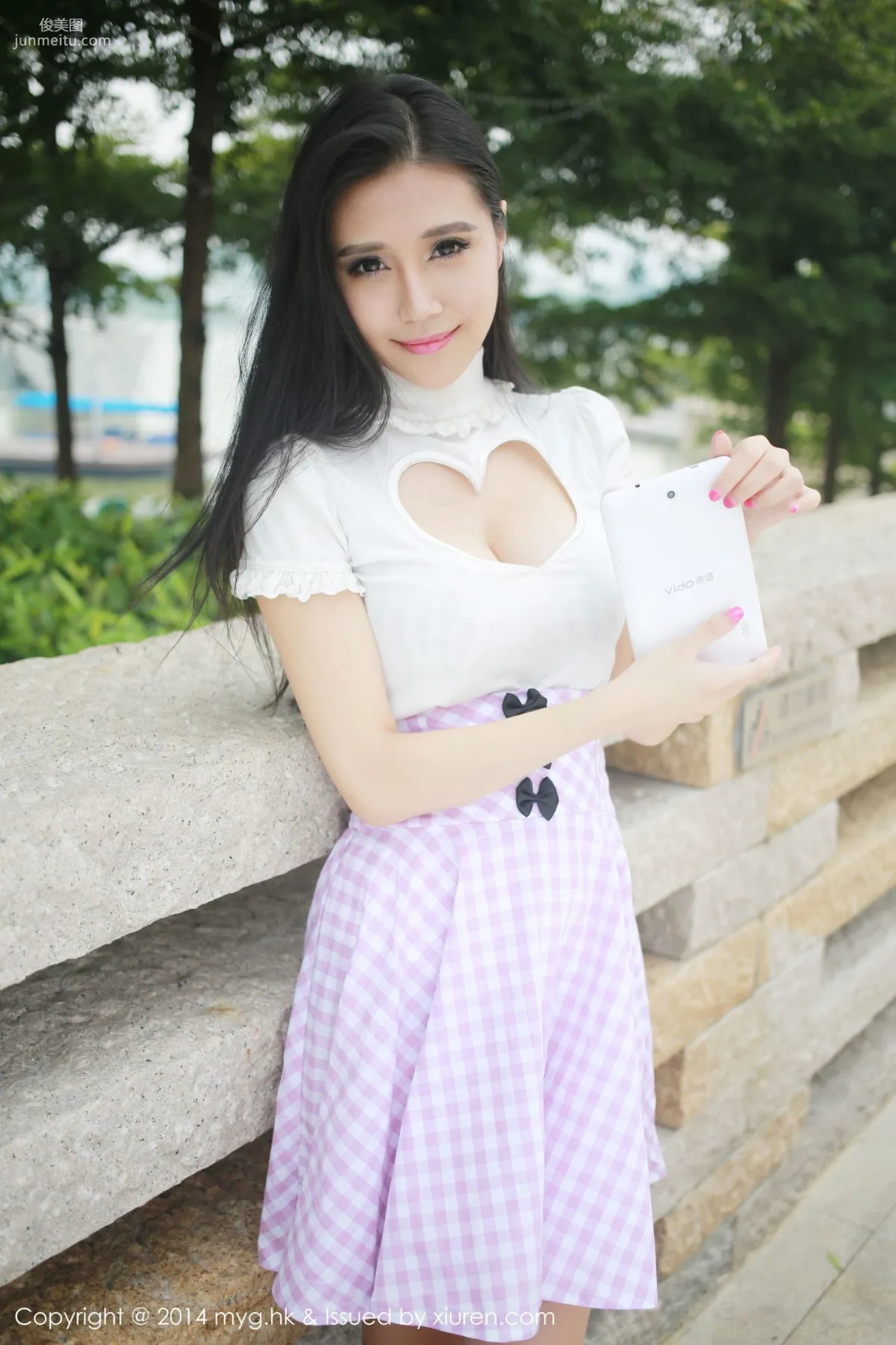 Miss Yu AYU 'Street Snap Super Short Skirt + Cute Lingerie' [MyGirl] Vol.018 Photo Set photo 7