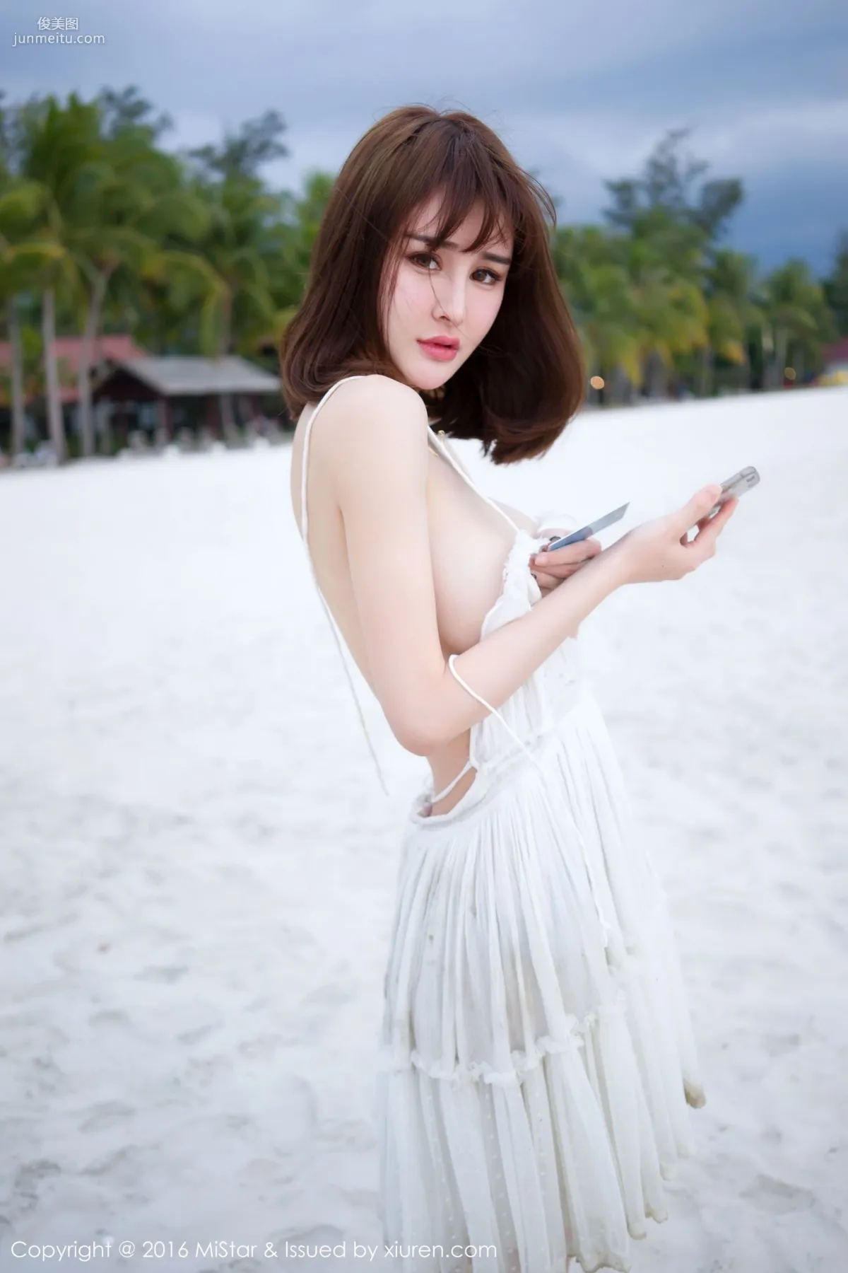 Cheryl青樹《海灘濕身+比基尼》 [魅妍社MiStar] Vol.110 寫真集 44