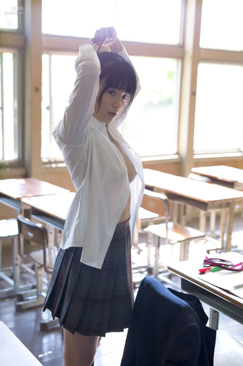 Mizuki Hoshina, Inside the Beautiful Girl's Uniform [WPB-net] No.151 Photo Set photo 126