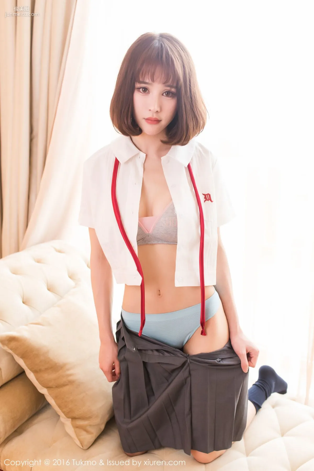Cheryl Qingshu, Student Uniform Series [Tukmo] Vol.093 Photo Set photo 7