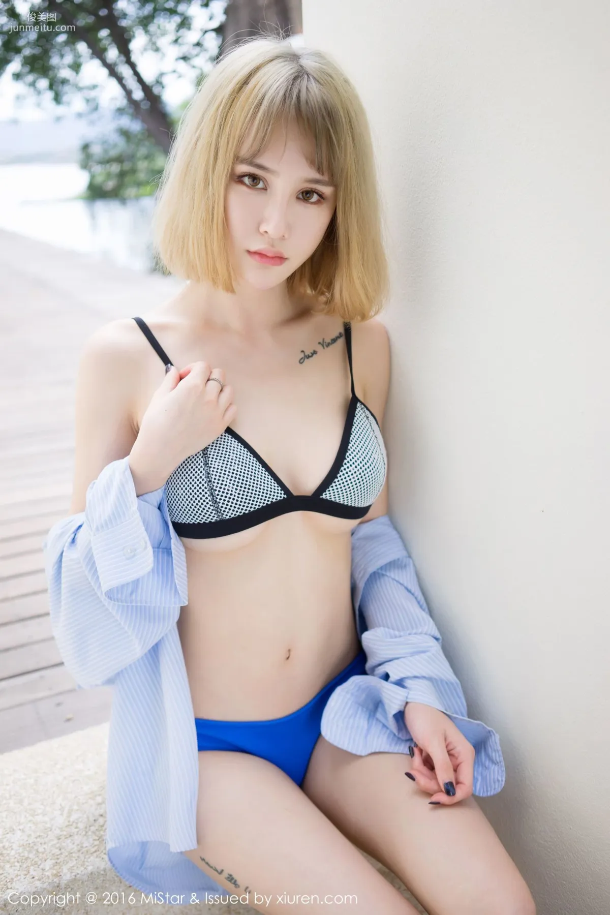 Cheryl Qingshu Koh Samui Travel Shoot Fresh Bikini + Shirt Series [MiStar] Vol.118 Photo Set photo 38