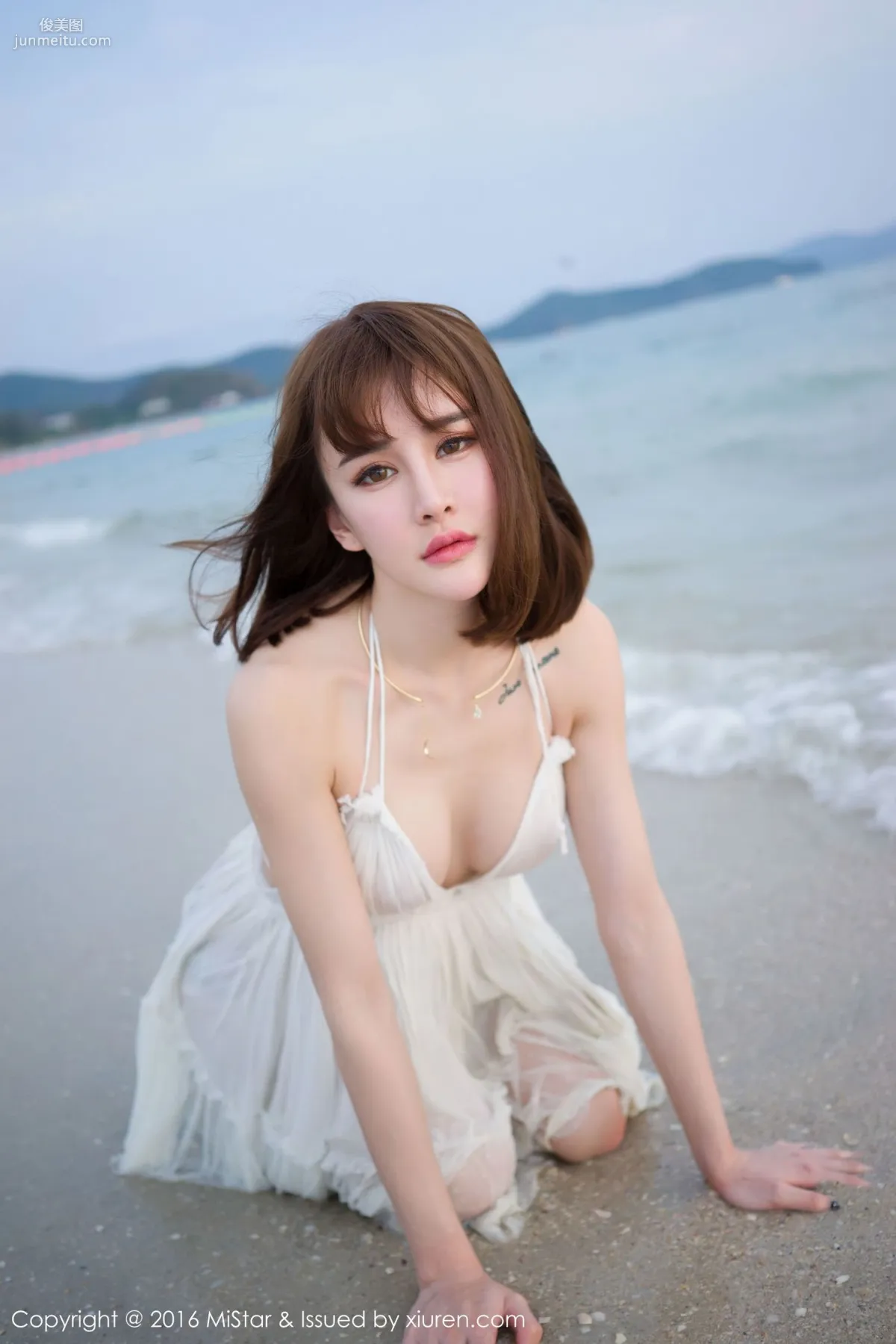 Cheryl青樹《海灘濕身+比基尼》 [魅妍社MiStar] Vol.110 寫真集 30