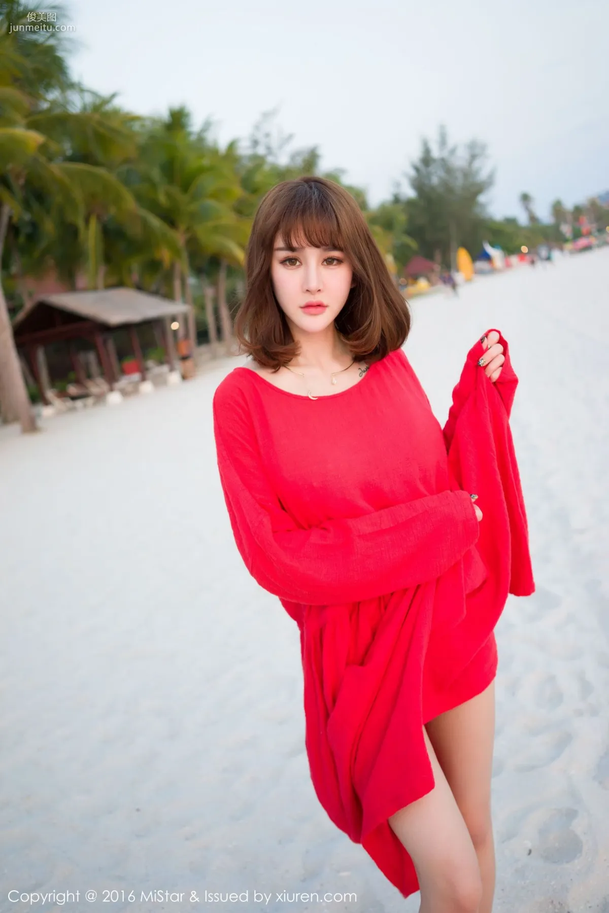 Cheryl Qingshu 'Sexy Bikini, Charming Bathrobe, Fresh Long Dress' [MiStar] Vol.102 Photo Set photo 47