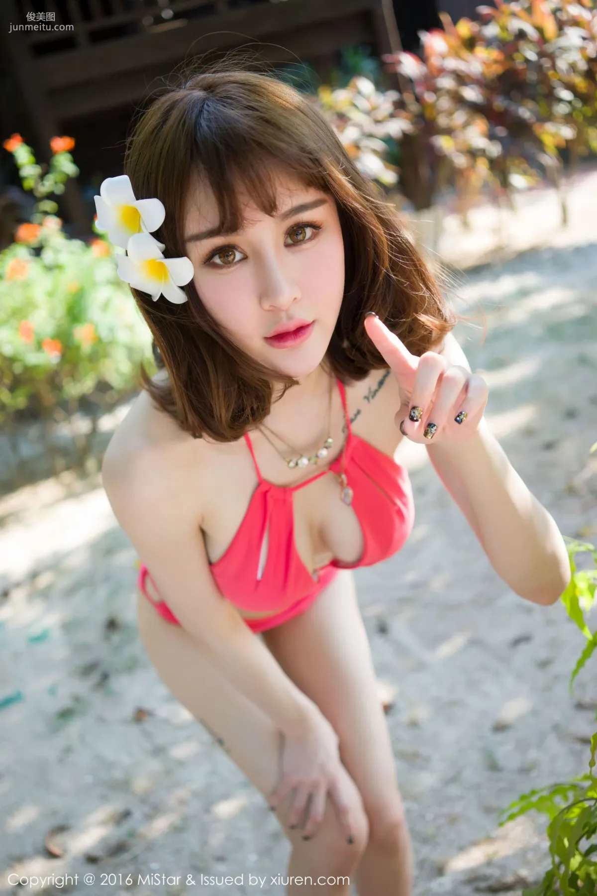 Cheryl Qingshu 'Sexy Bikini, Charming Bathrobe, Fresh Long Dress' [MiStar] Vol.102 Photo Set photo 11