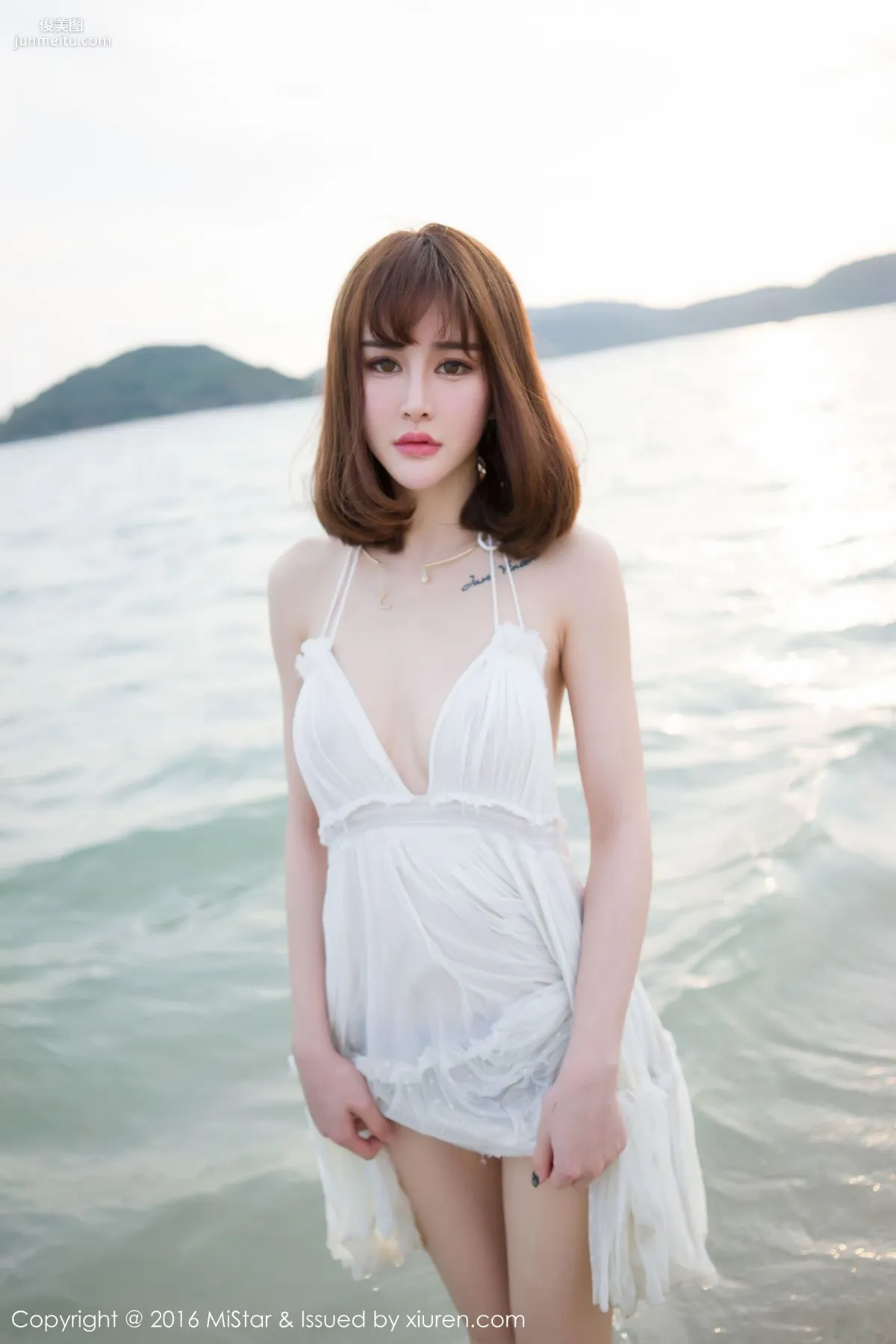 Cheryl青樹《海灘濕身+比基尼》 [魅妍社MiStar] Vol.110 寫真集 24