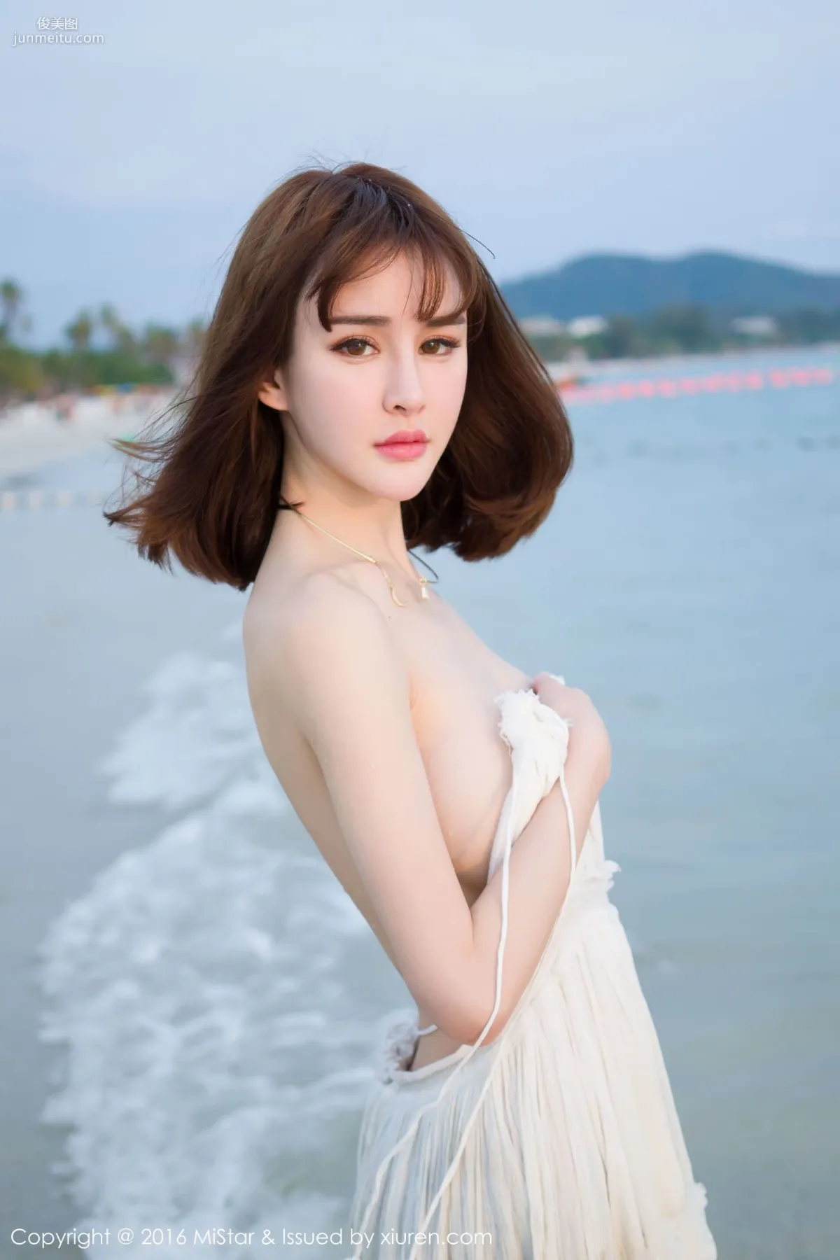 Cheryl青樹《海灘濕身+比基尼》 [魅妍社MiStar] Vol.110 寫真集 37