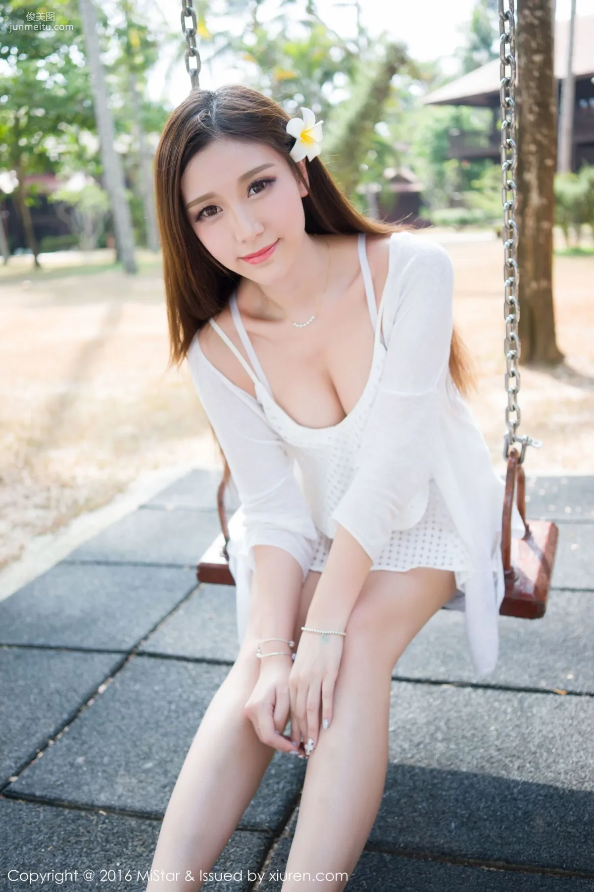 Miaomiao Mengmeng Da, A Feast for the Eyes Elegant Beauty [MiStar] Vol.085 Photo Set photo 23